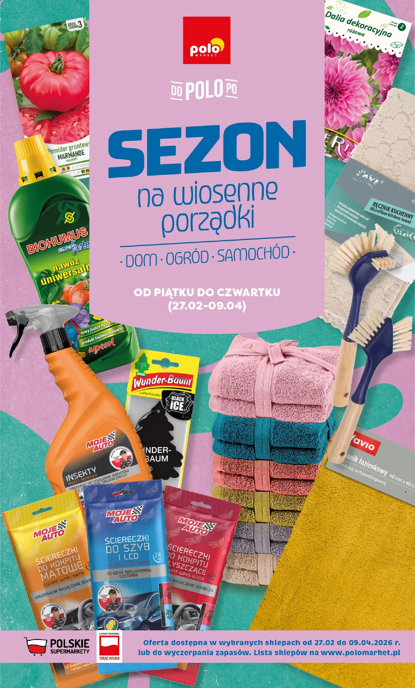 polomarket - Gazetka POLO market - Wiosenne porządki - ważna od 27.02.2026 do 09.04.2026 - page: 1