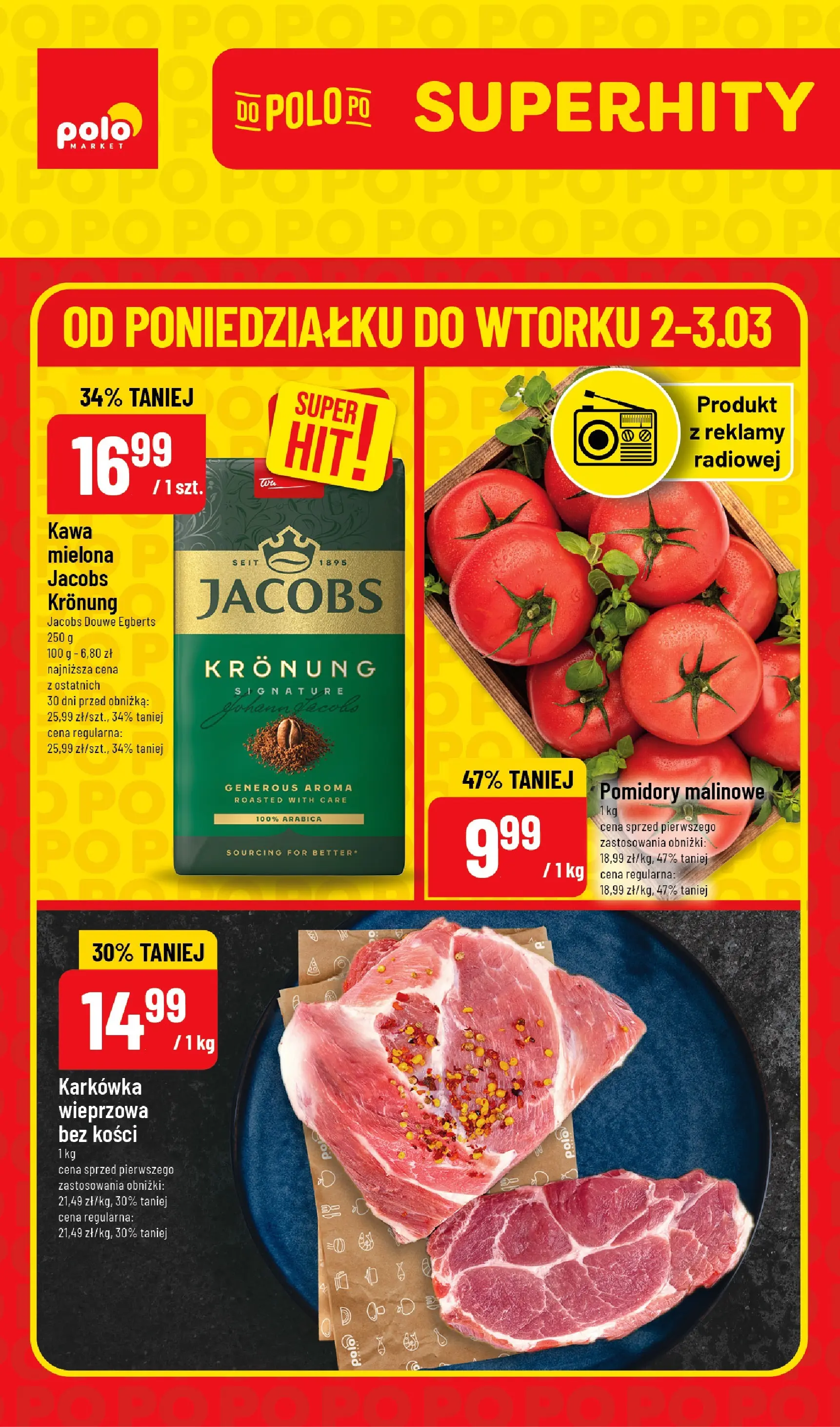 polomarket - Gazetka POLO market - Super Hity - ważna od 02.03.2026 do 03.03.2026