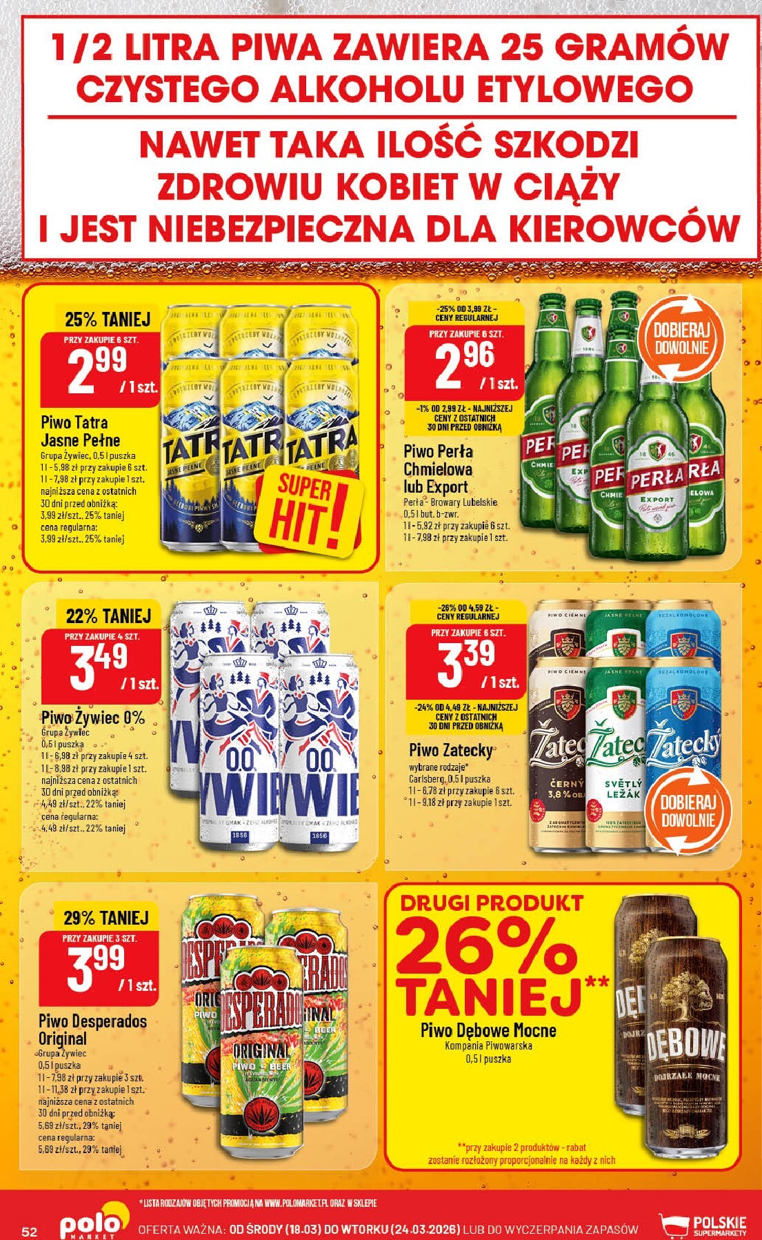 polomarket - Gazetka POLO market - ważna od 18.03.2026 do 24.03.2026 - page: 52