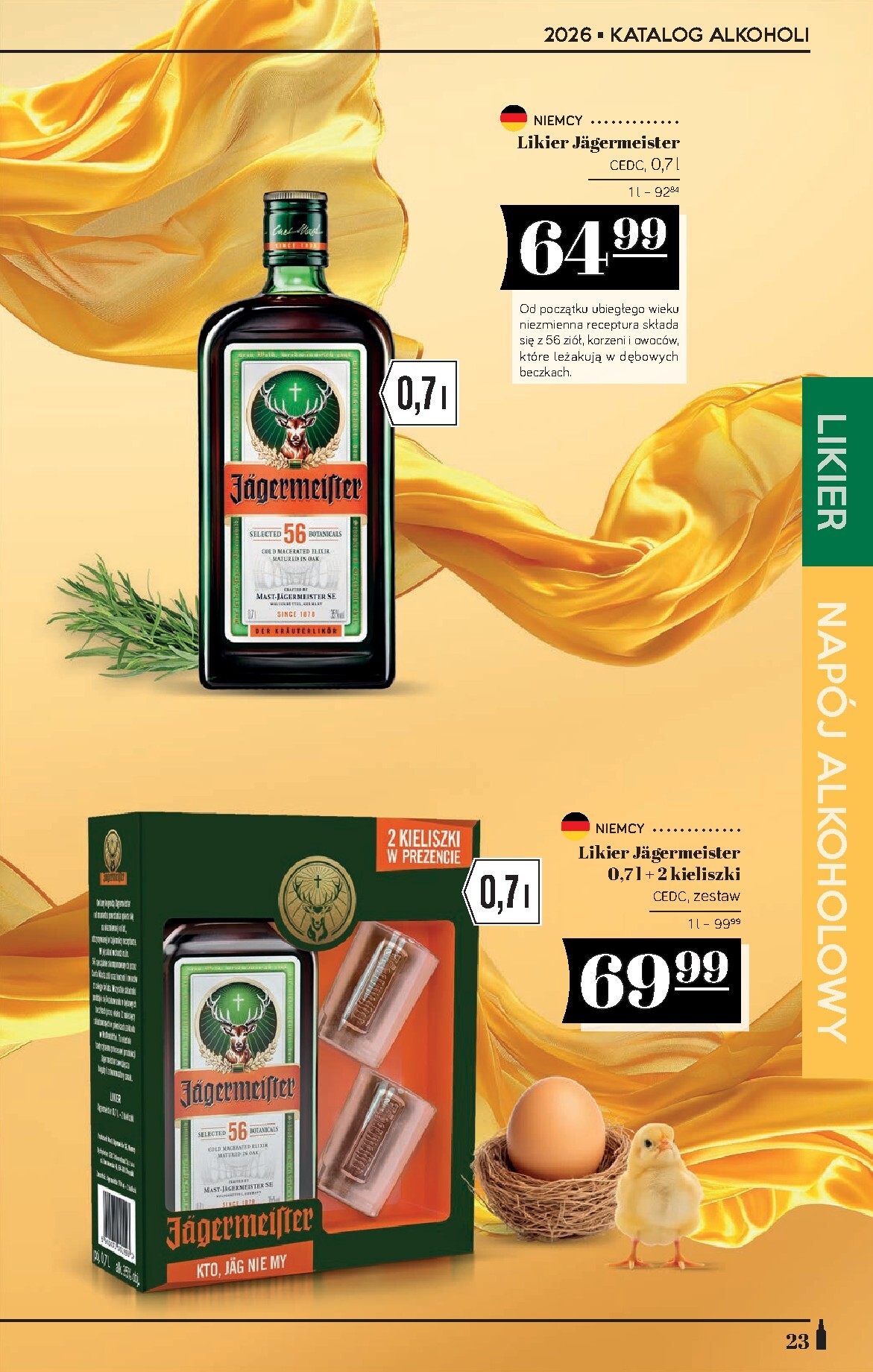 polomarket - Gazetka POLO market - Katalog alkoholi - ważna od 19.03.2026 do 04.04.2026 - page: 23