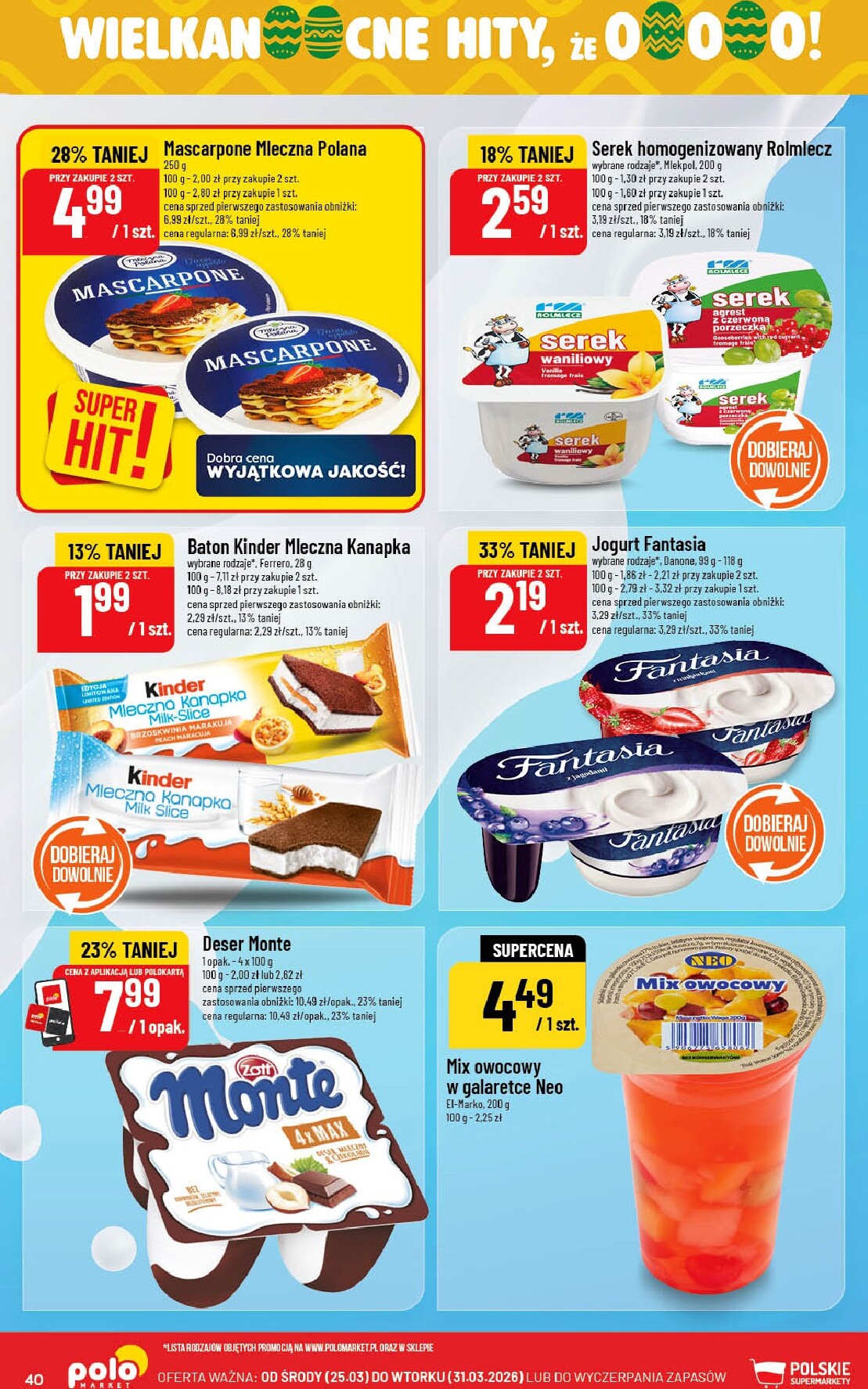 polomarket - Gazetka POLO market - ważna od 25.03.2026 do 31.03.2026 - page: 40