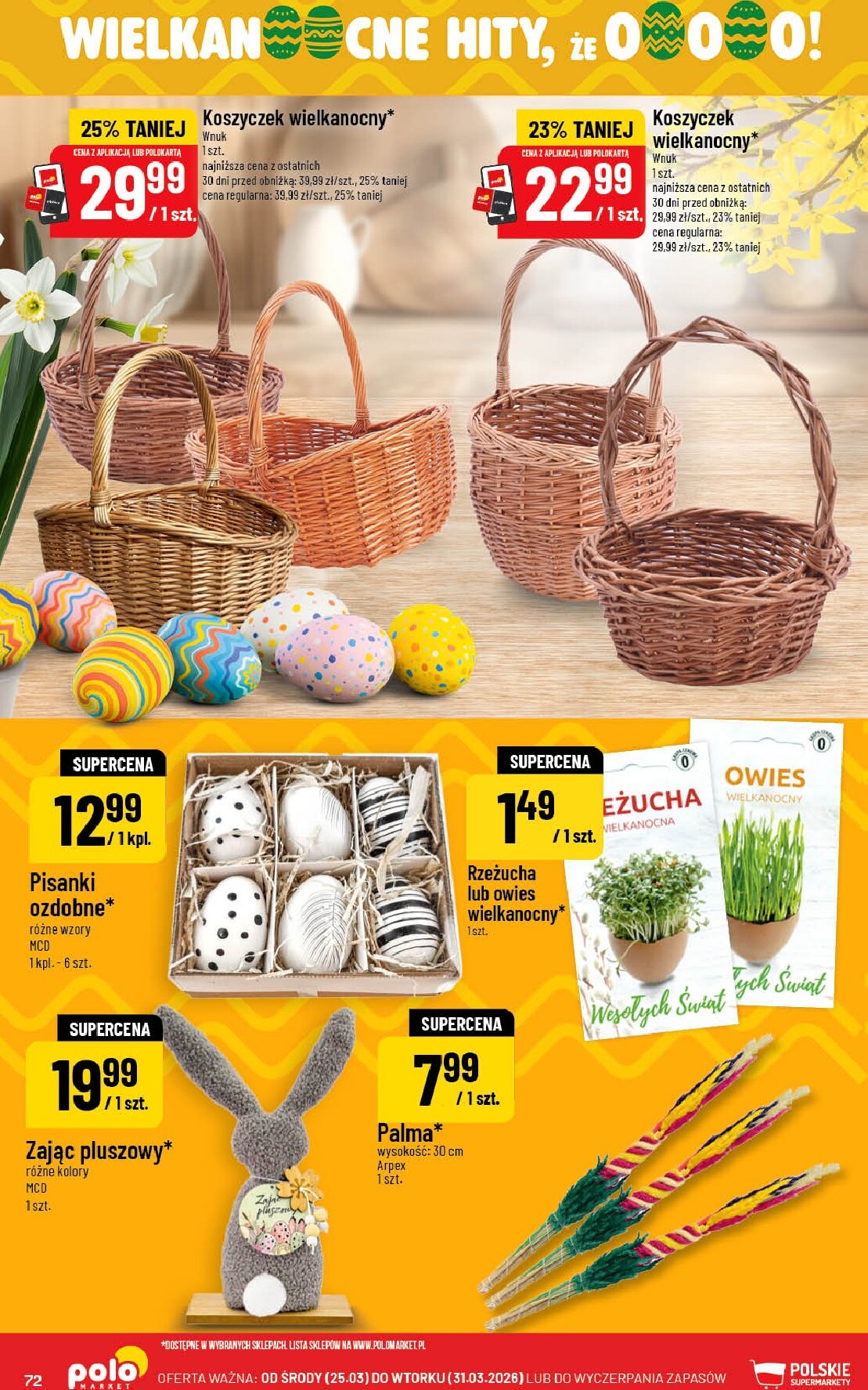 polomarket - Gazetka POLO market - ważna od 25.03.2026 do 31.03.2026 - page: 72