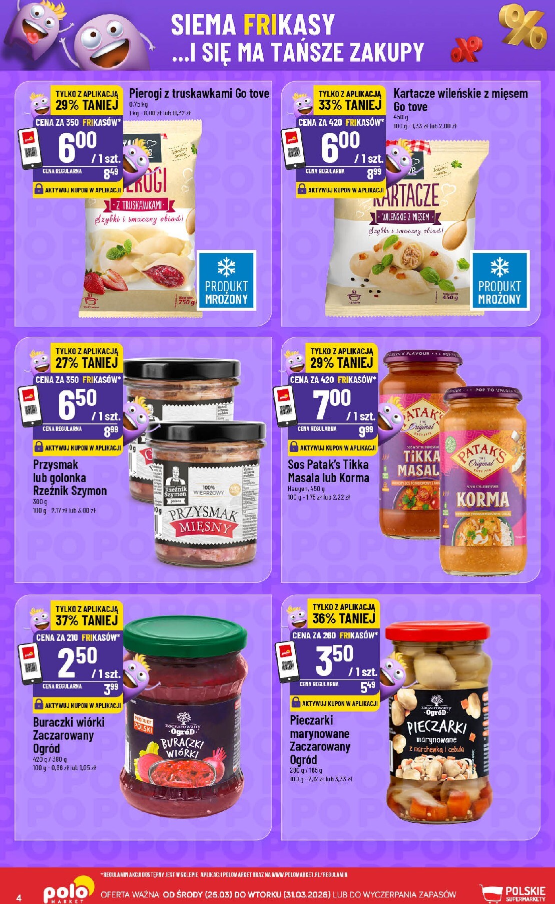 polomarket - Gazetka POLO market - Katalog Frikasy - ważna od 25.03.2026 do 31.03.2026 - page: 4