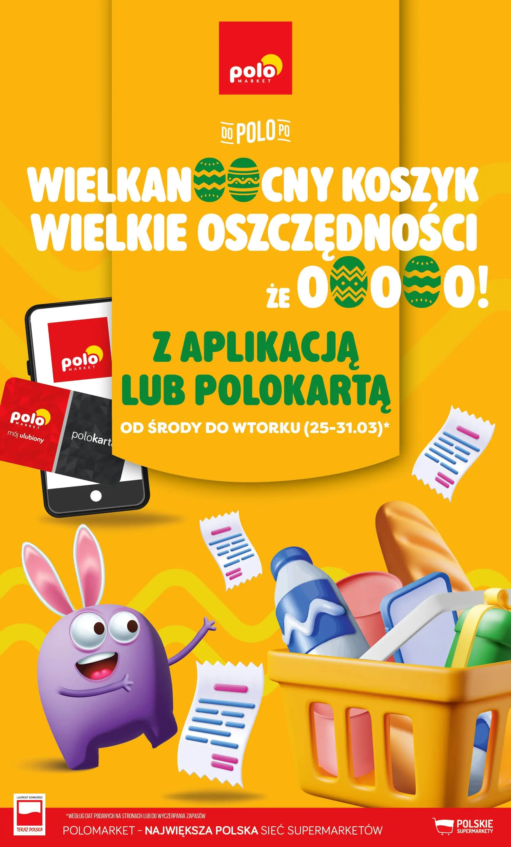 polomarket - Gazetka POLO market - Wielkanocny koszyk - ważna od 25.03.2026 do 31.03.2026 - page: 1