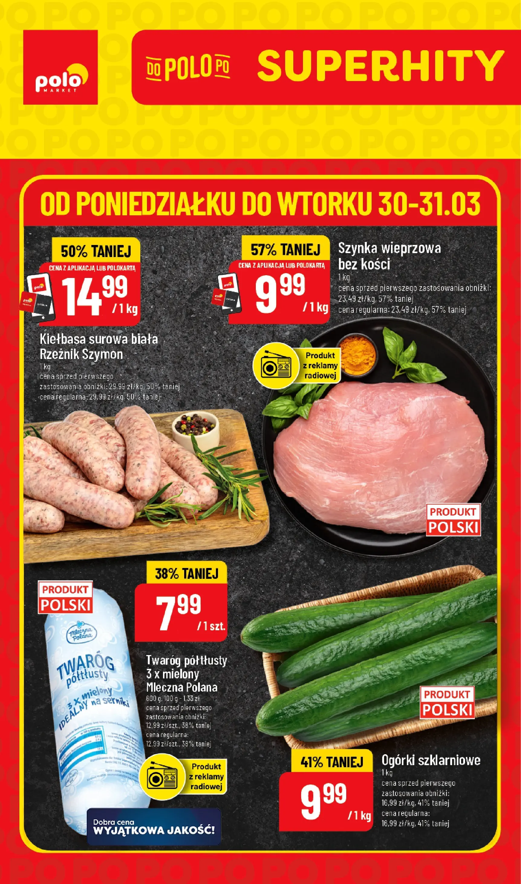 polomarket - Gazetka POLO market - Super Hity - ważna od 30.03.2026 do 31.03.2026