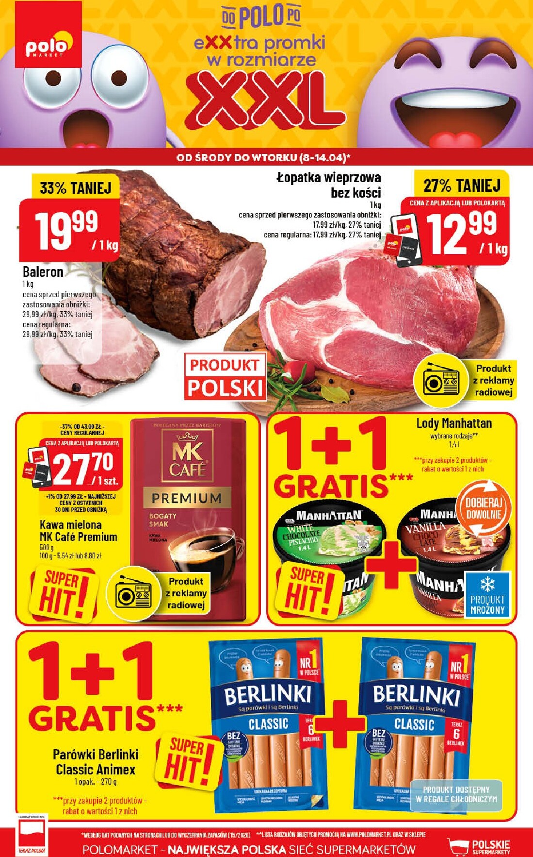 polomarket - Nowa gazetka POLO market ważna od 08.04.2026 do 14.04.2026 - page: 1