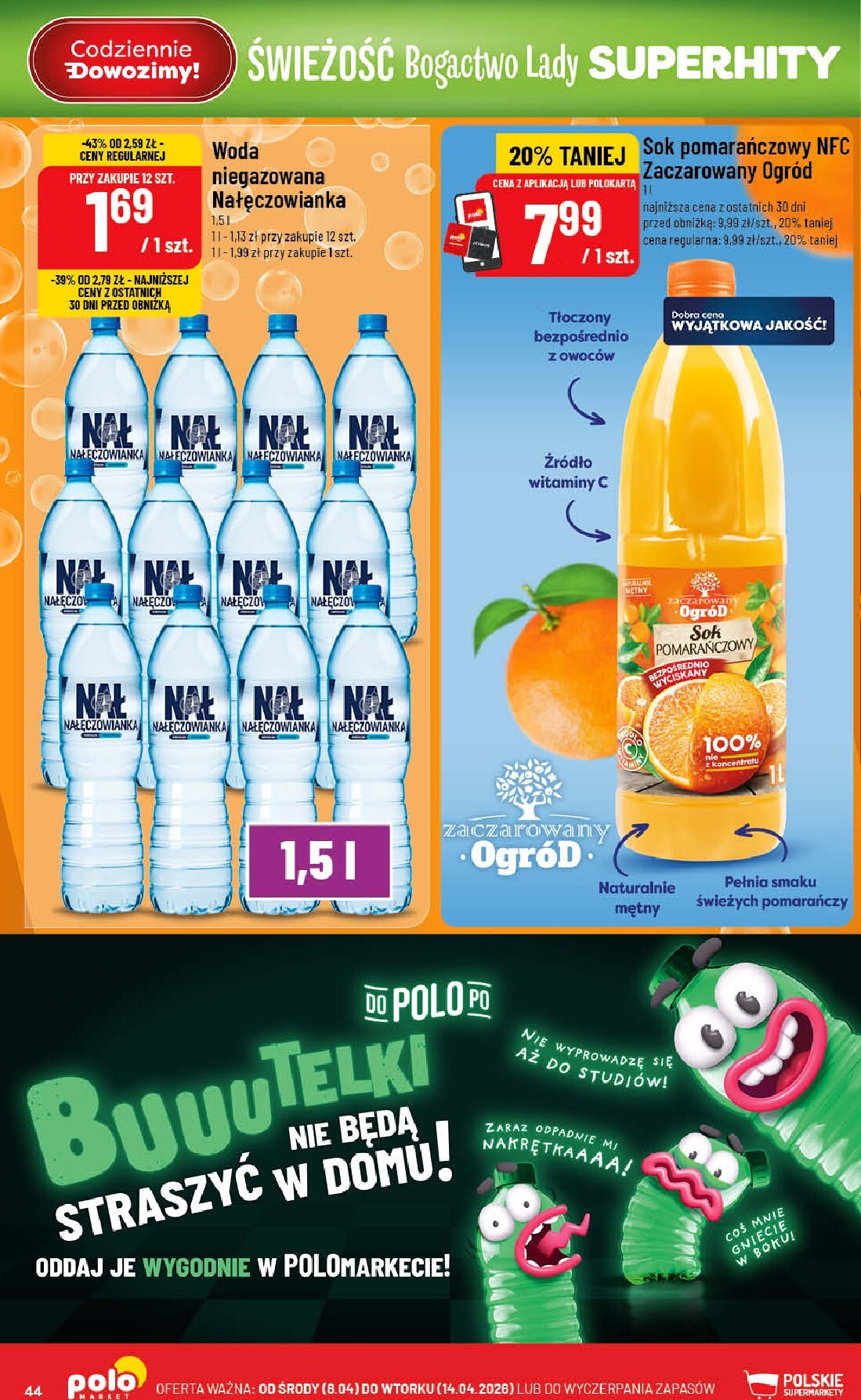 polomarket - Nowa gazetka POLO market ważna od 08.04.2026 do 14.04.2026 - page: 44