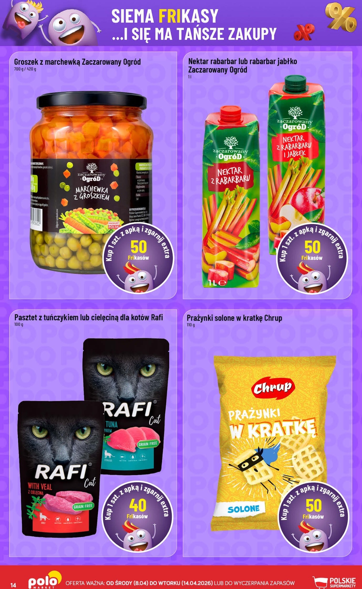 polomarket - Aktualna gazetka POLO market - Frikasy ważna od 08.04.2026 do 14.04.2026 - page: 14