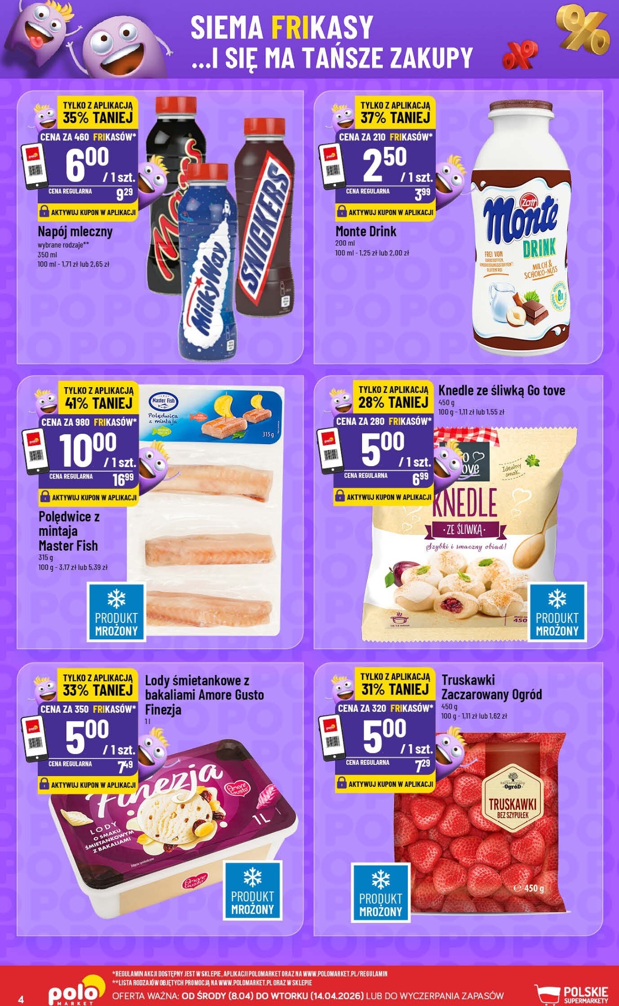 polomarket - Aktualna gazetka POLO market - Frikasy ważna od 08.04.2026 do 14.04.2026 - page: 4