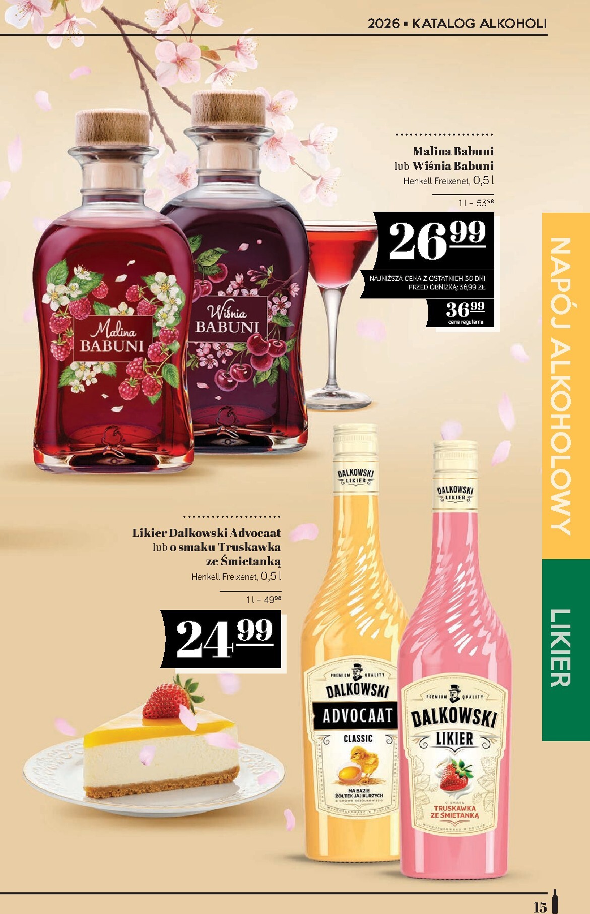 polomarket - Aktualna gazetka POLO market - Katalog Alkoholi ważna od 09.04.2026 do 22.04.2026 - page: 15