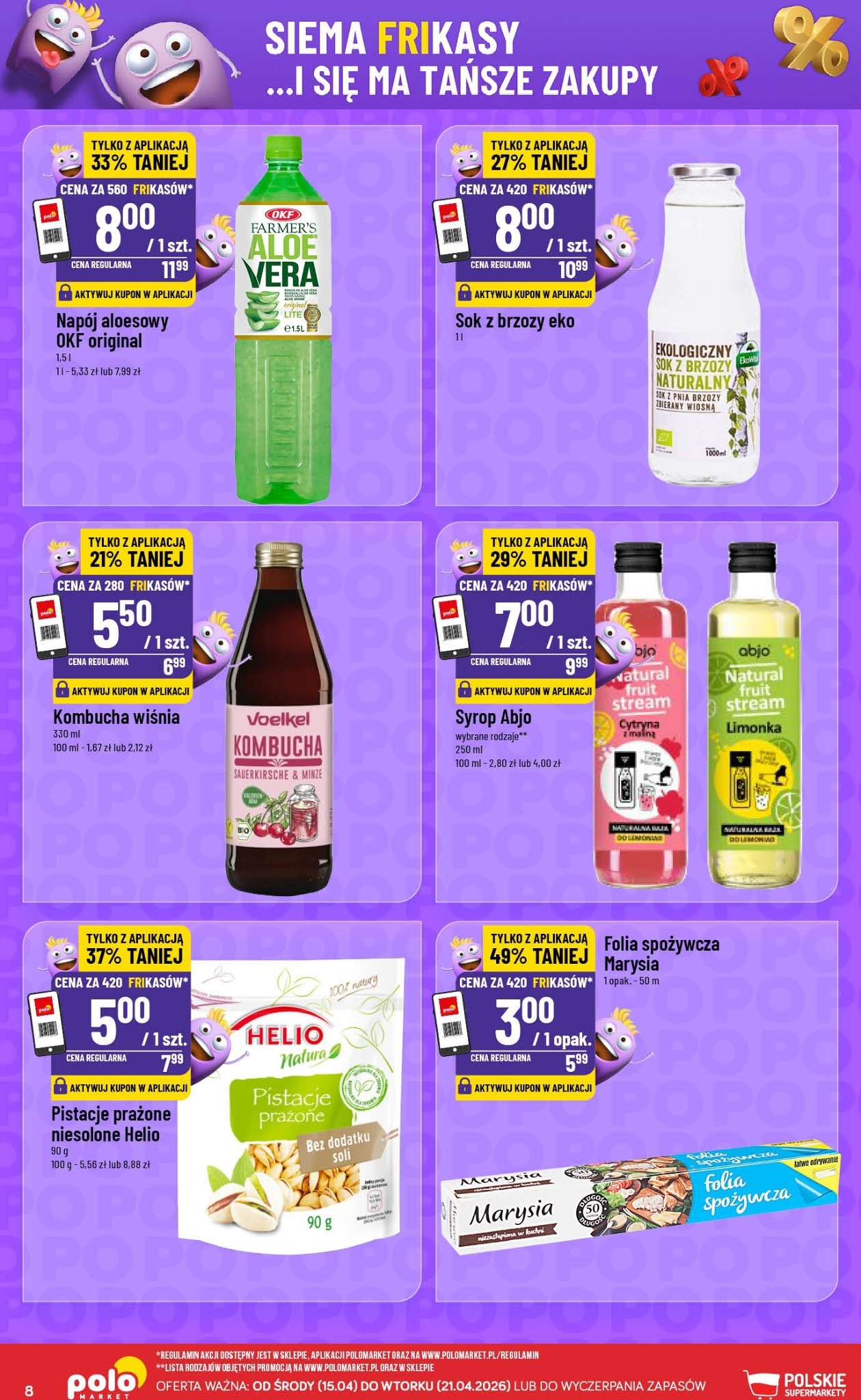 polomarket - Nowa gazetka POLO market - Katalog Frikasy ważna od 15.04.2026 do 21.04.2026 - page: 8
