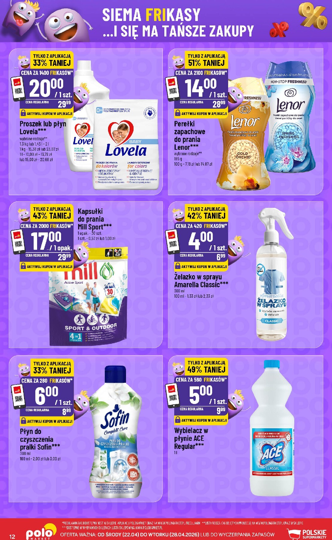 polomarket - Nowa gazetka POLO market - Katalog Frikasy ważna od 22.04.2026 do 28.04.2026 - page: 12