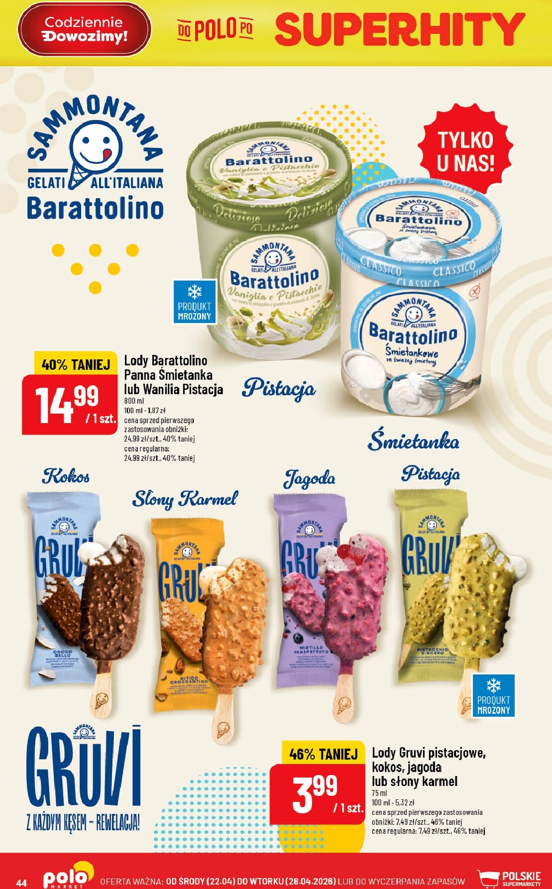polomarket - Nowa gazetka POLO market ważna od 22.04.2026 do 28.04.2026 - page: 44