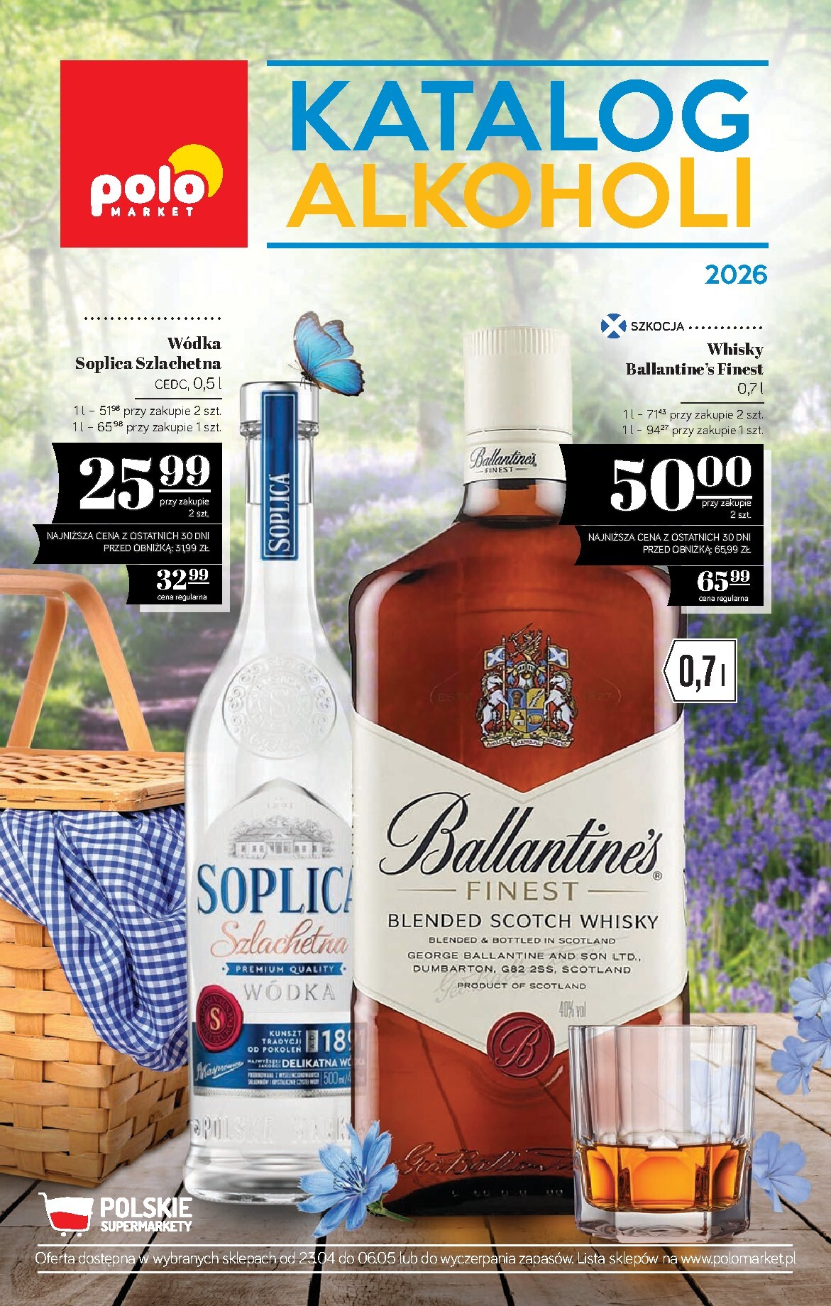 polomarket - Nowa gazetka POLO market - Katalog alkoholi ważna od 23.04.2026 do 06.05.2026