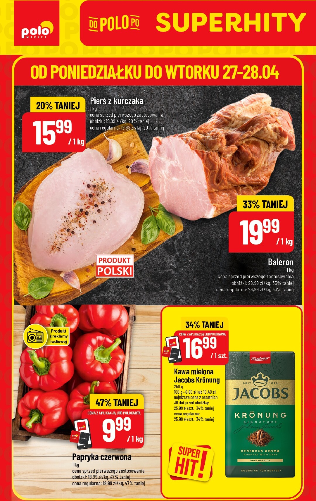 polomarket - Aktualna gazetka POLO market - Katalog Superhity ważna od 27.04.2026 do 28.04.2026 - page: 1