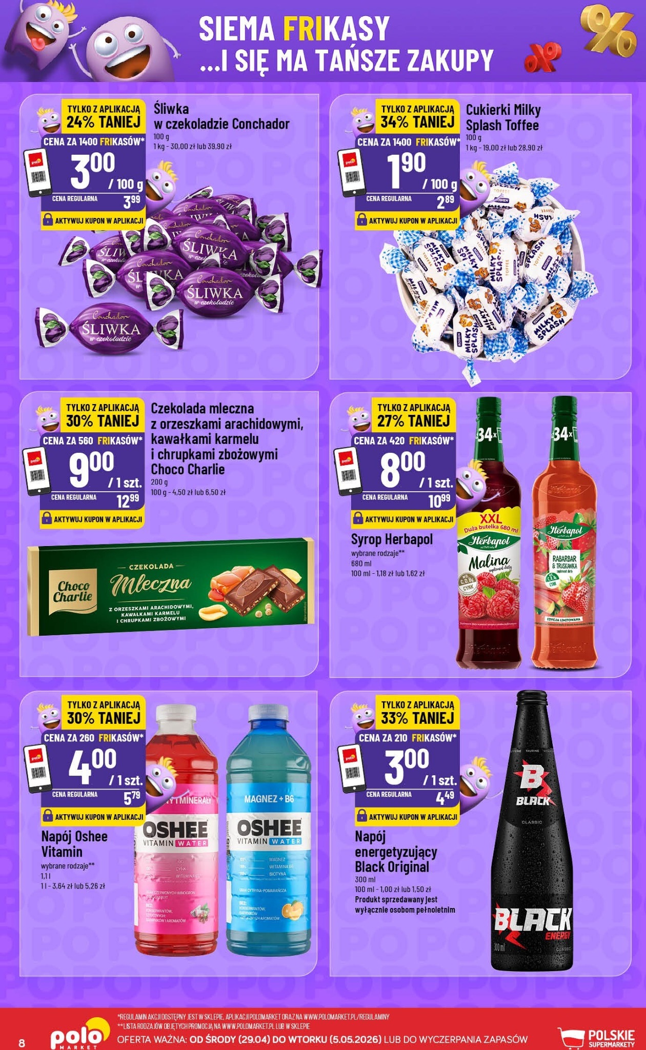 polomarket - Nowa gazetka POLO market - Katalog Frikasy ważna od 29.04.2026 do 05.05.2026 - page: 8