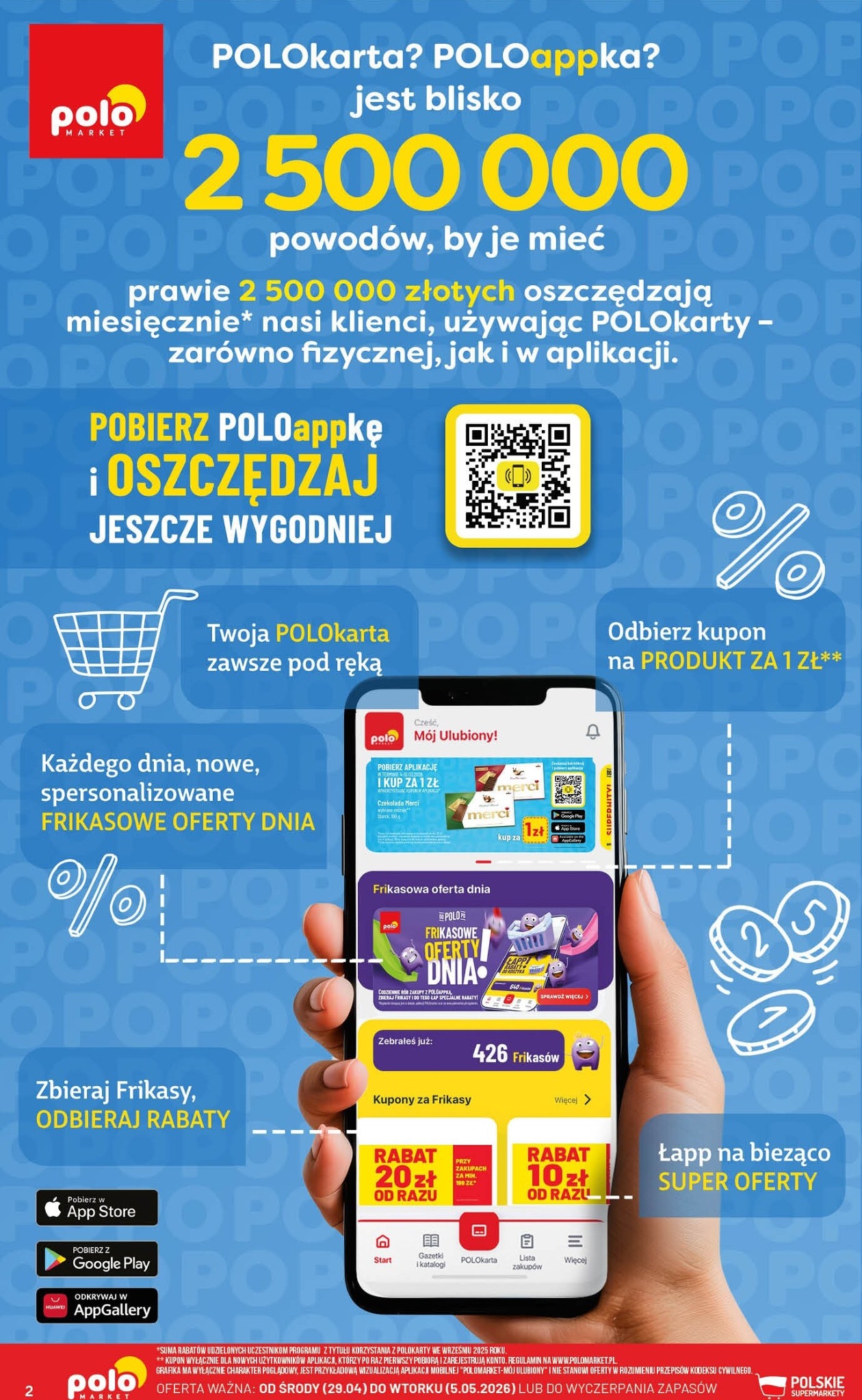 polomarket - Aktualna gazetka POLO market - Kupuj taniej z POLOappką ważna od 29.04.2026 do 05.05.2026 - page: 2
