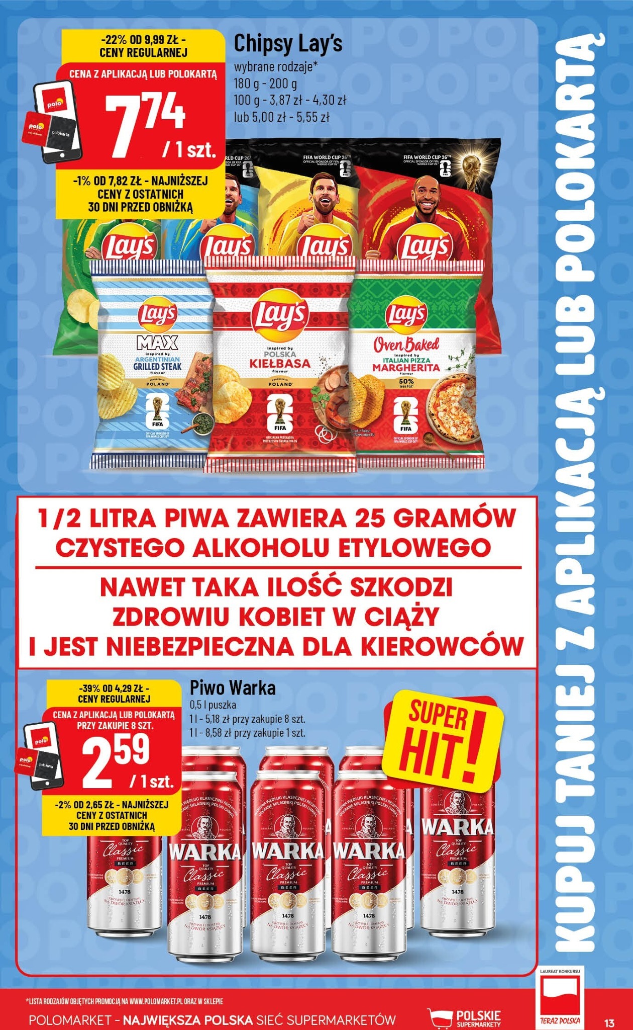 polomarket - Aktualna gazetka POLO market - Kupuj taniej z POLOappką ważna od 29.04.2026 do 05.05.2026 - page: 13