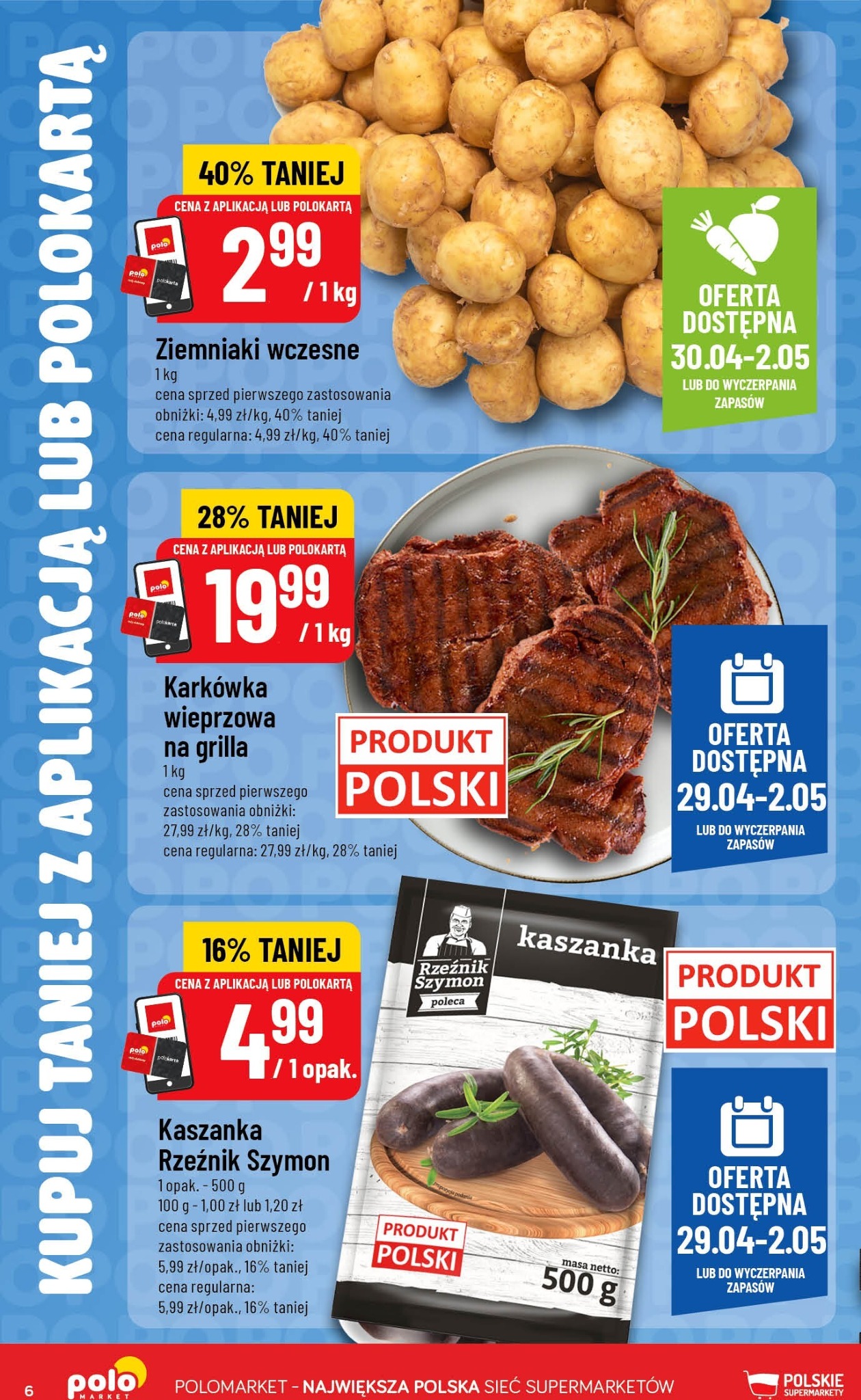 polomarket - Aktualna gazetka POLO market - Kupuj taniej z POLOappką ważna od 29.04.2026 do 05.05.2026 - page: 6