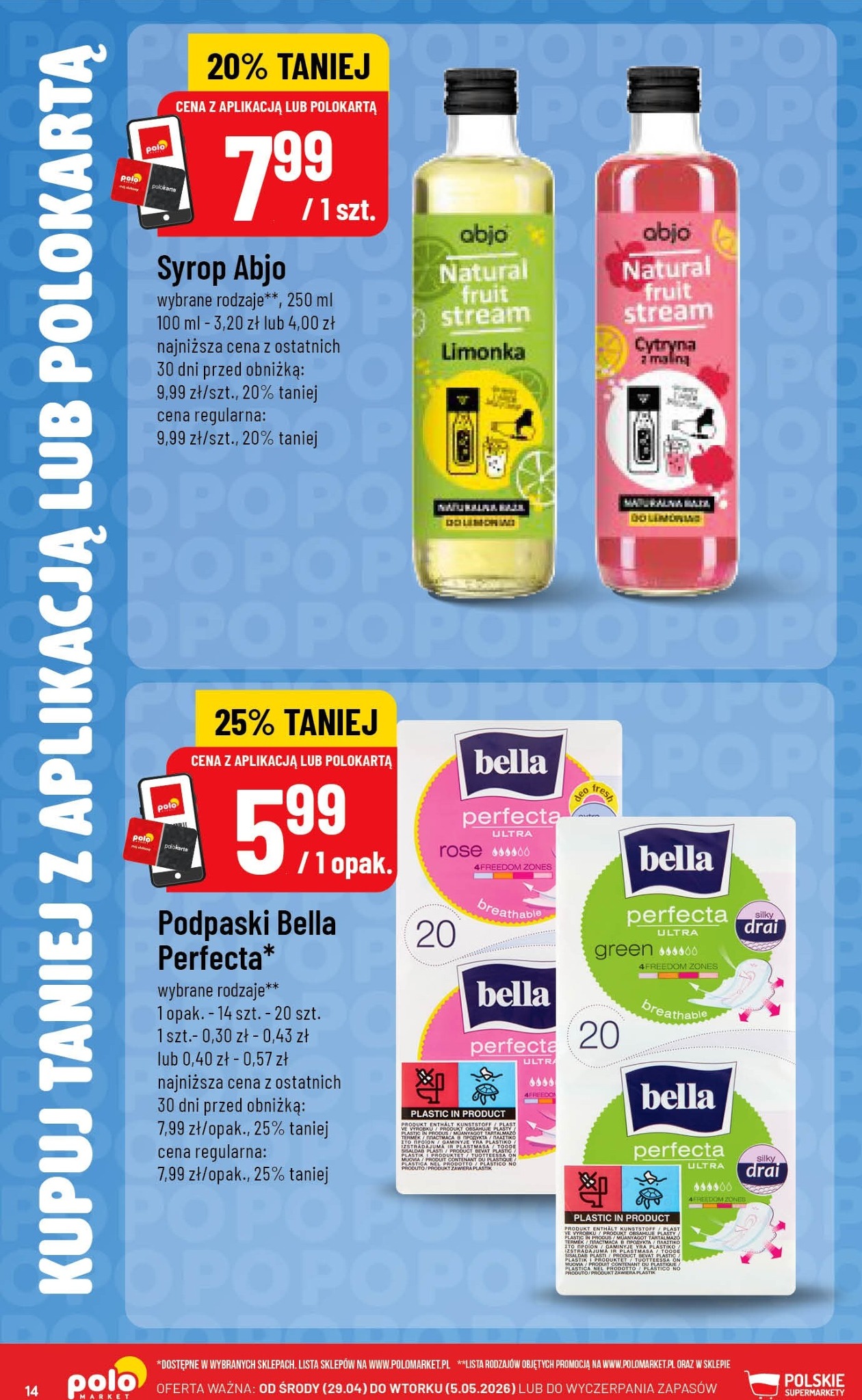 polomarket - Aktualna gazetka POLO market - Kupuj taniej z POLOappką ważna od 29.04.2026 do 05.05.2026 - page: 14