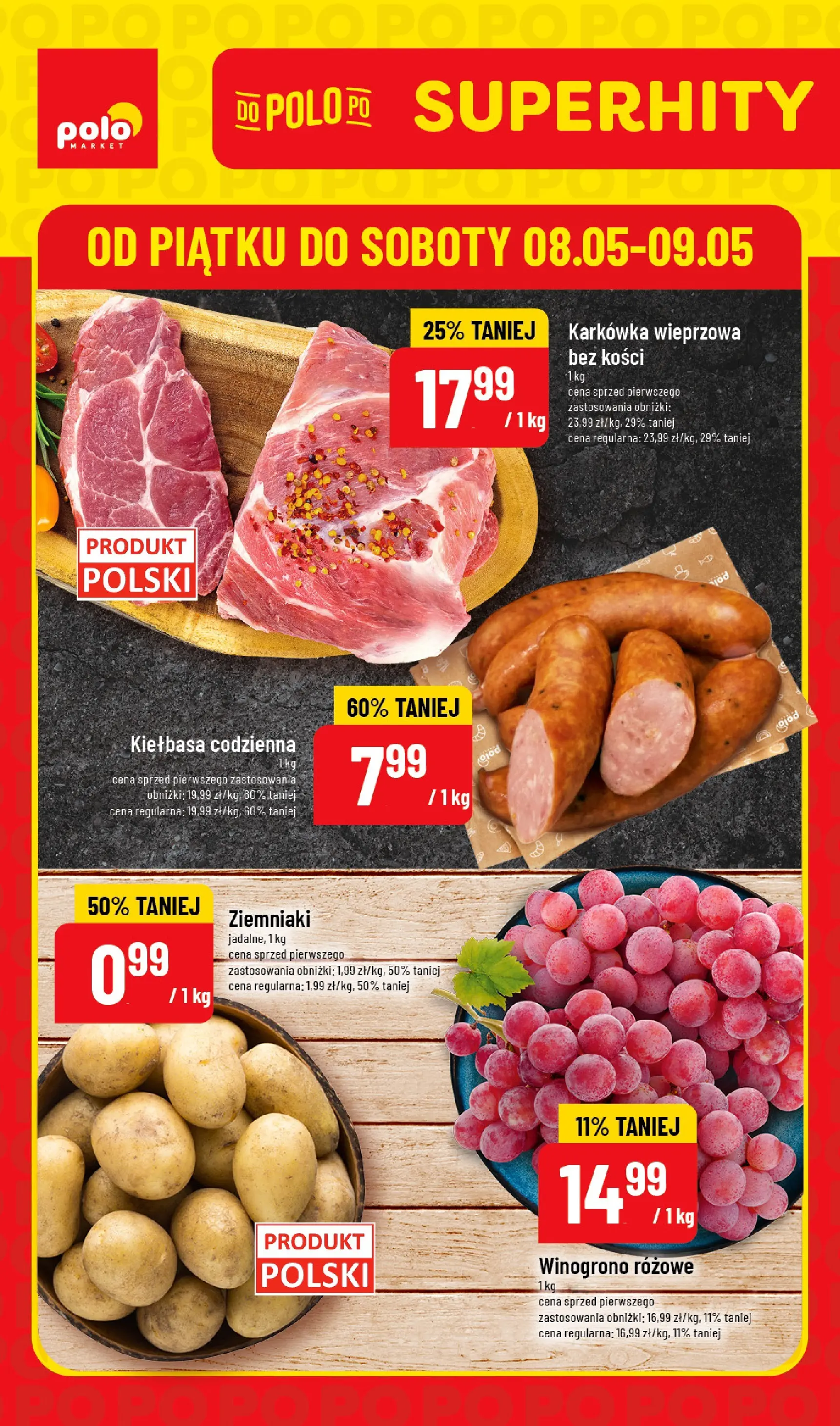 polomarket - Nowa gazetka POLO market - Superhity ważna od 08.05.2026 do 09.05.2026 - page: 1
