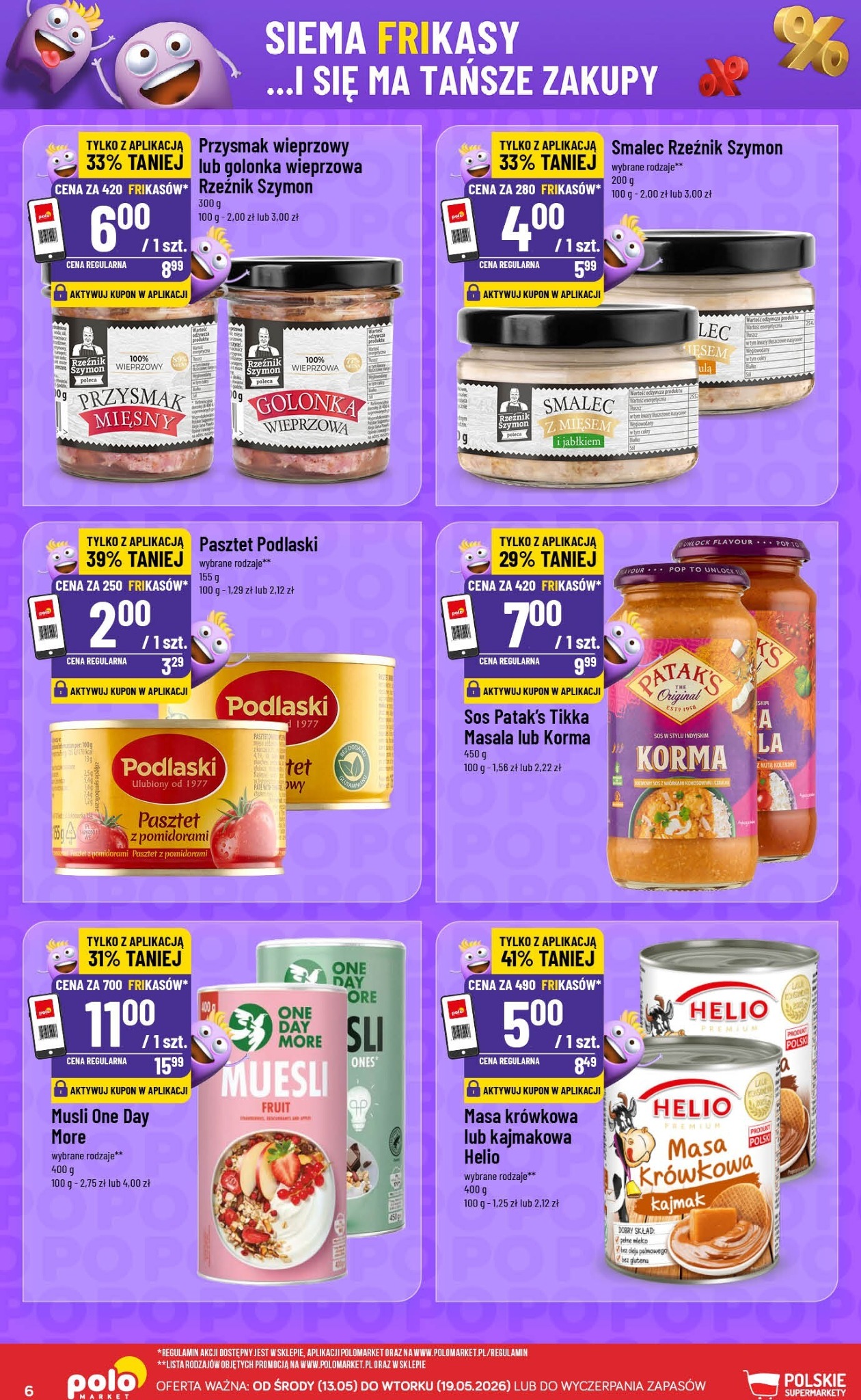 polomarket - Nowa gazetka POLO market - Katalog Frikasy ważna od 13.05.2026 do 19.05.2026 - page: 6