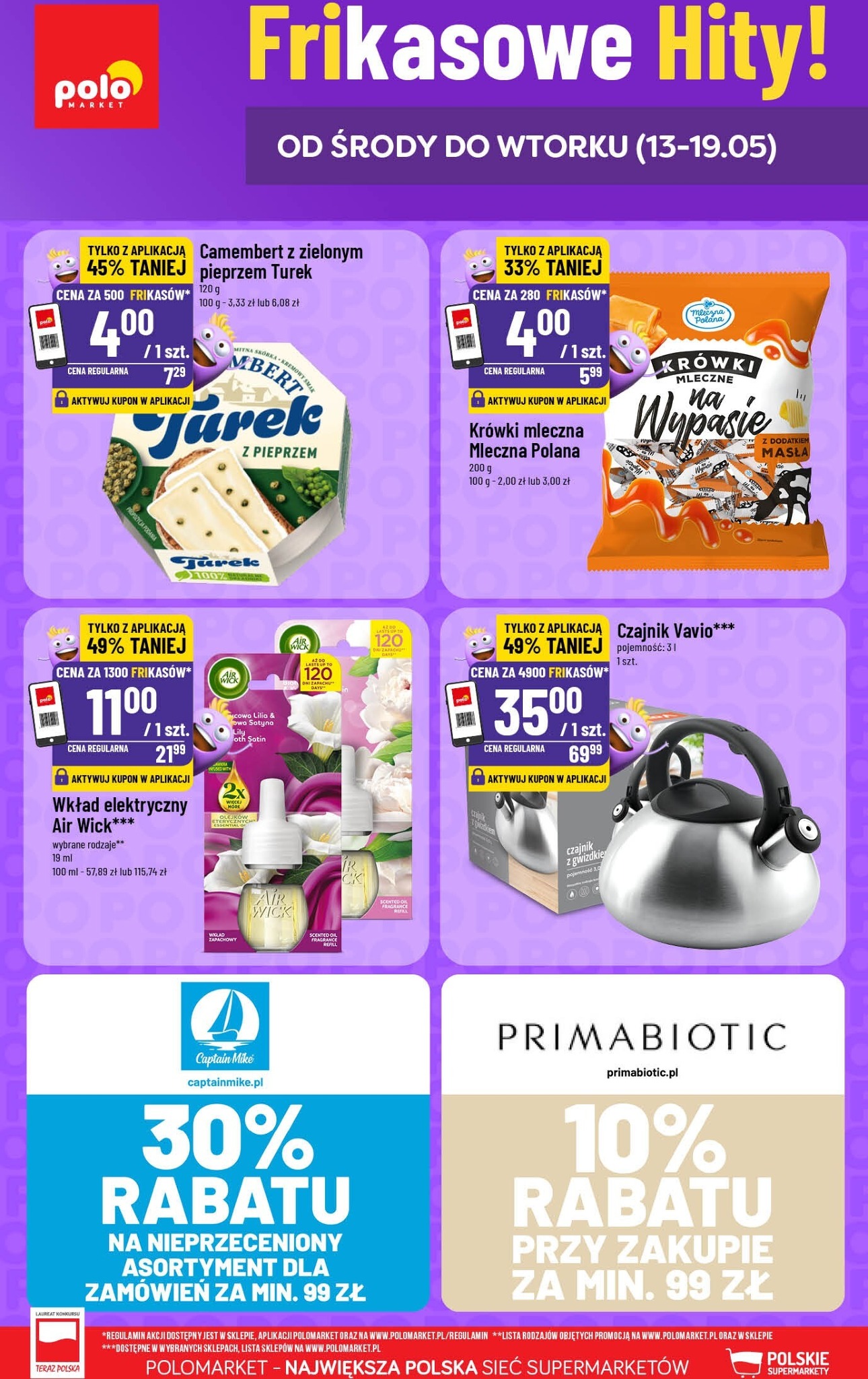 polomarket - Nowa gazetka POLO market - Katalog Frikasy ważna od 13.05.2026 do 19.05.2026