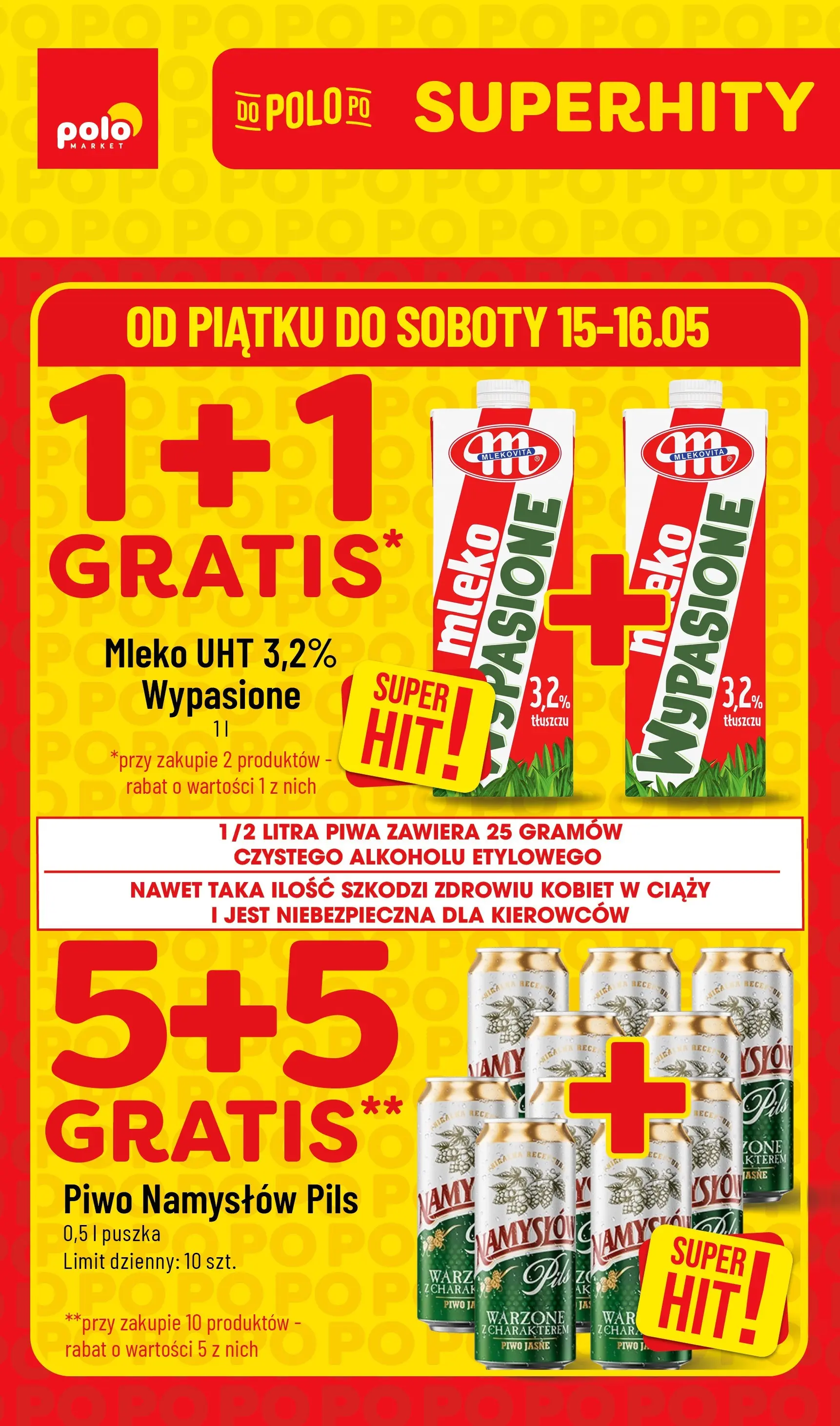 polomarket - Nowa gazetka POLO market - Superhity ważna od 15.05.2026 do 16.05.2026 - page: 1
