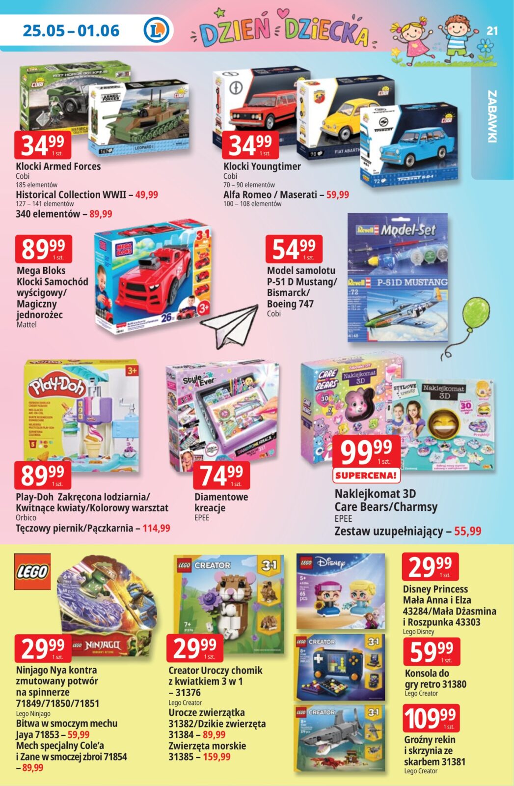 e-leclerc - Nowa gazetka E.Leclerc - Dzień Dziecka ważna od 25.05.2026 do 01.06.2026 - page: 21