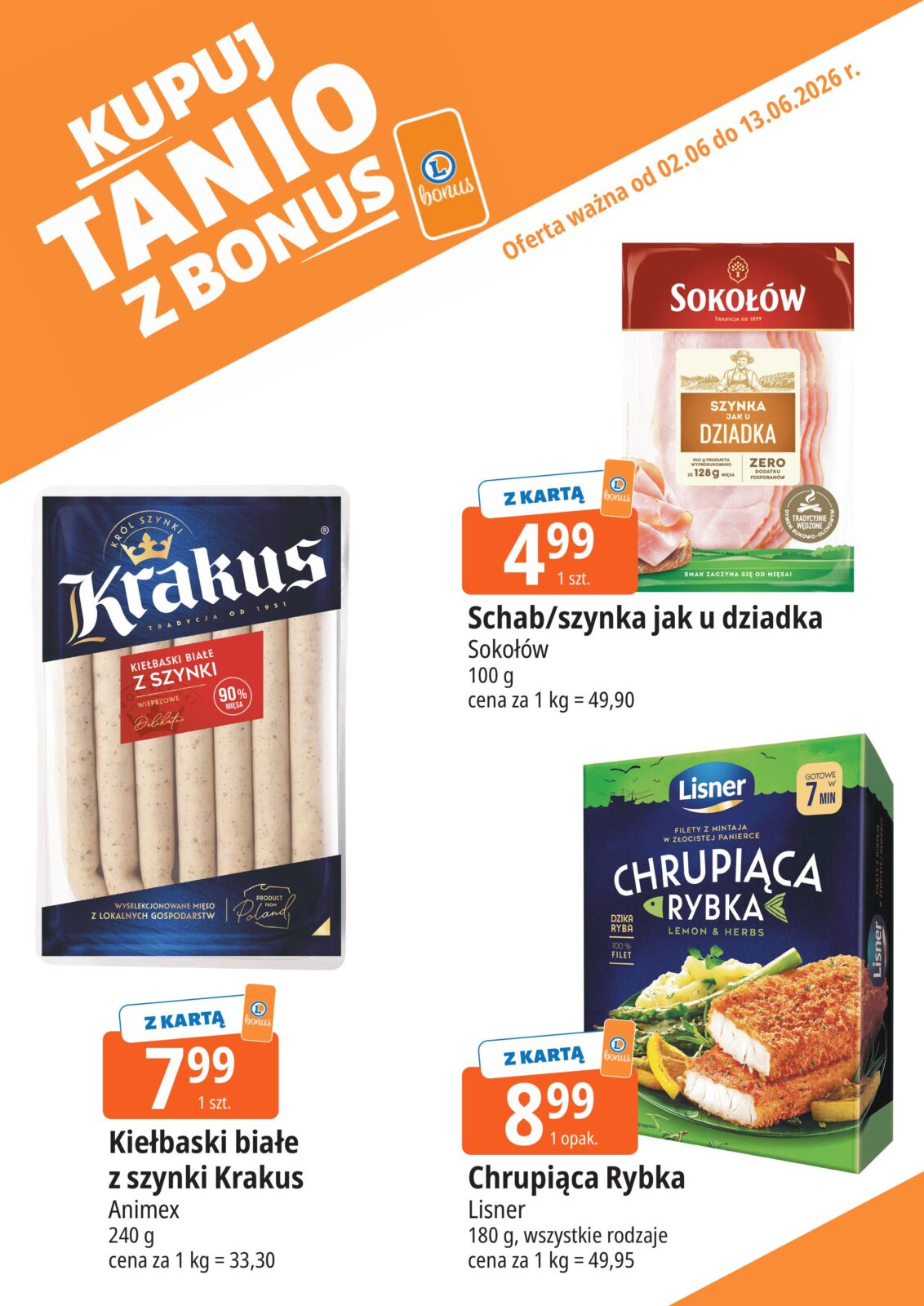 e-leclerc - Aktualna gazetka E.Leclerc - Kupuj tanio z bonus ważna od 02.06.2026 do 13.06.2026 - page: 6