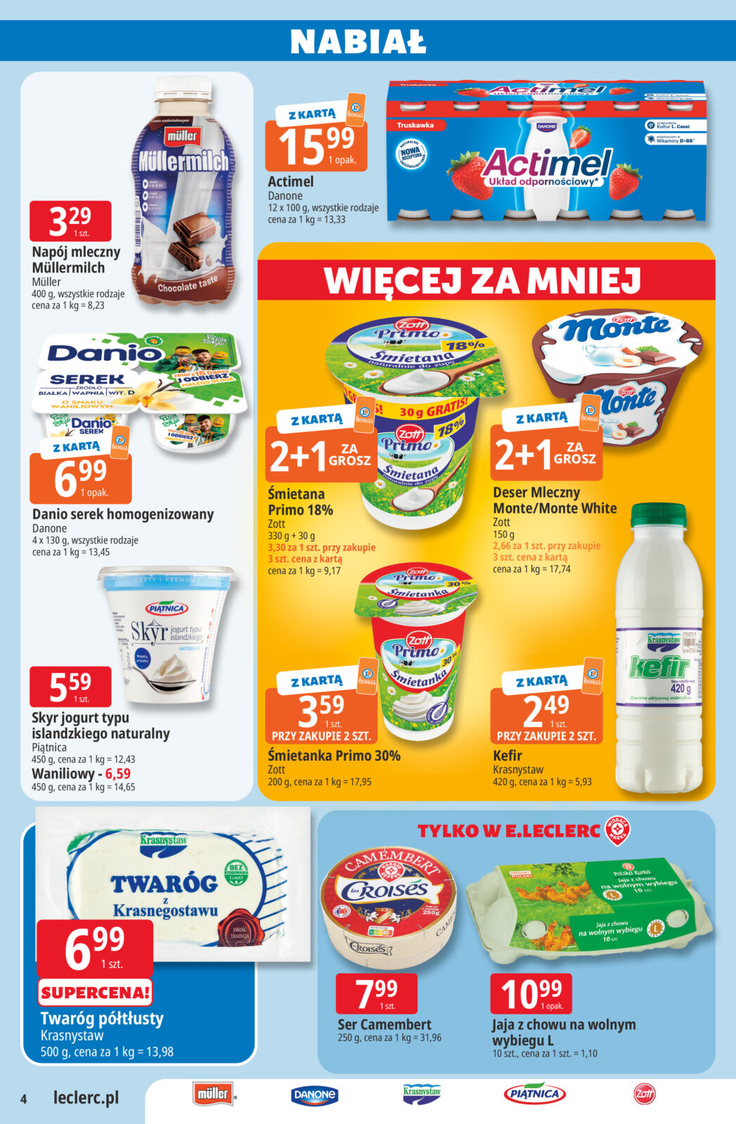 e-leclerc - Nowa gazetka E.Leclerc ważna od 11.08.2026 do 22.08.2026 - page: 4