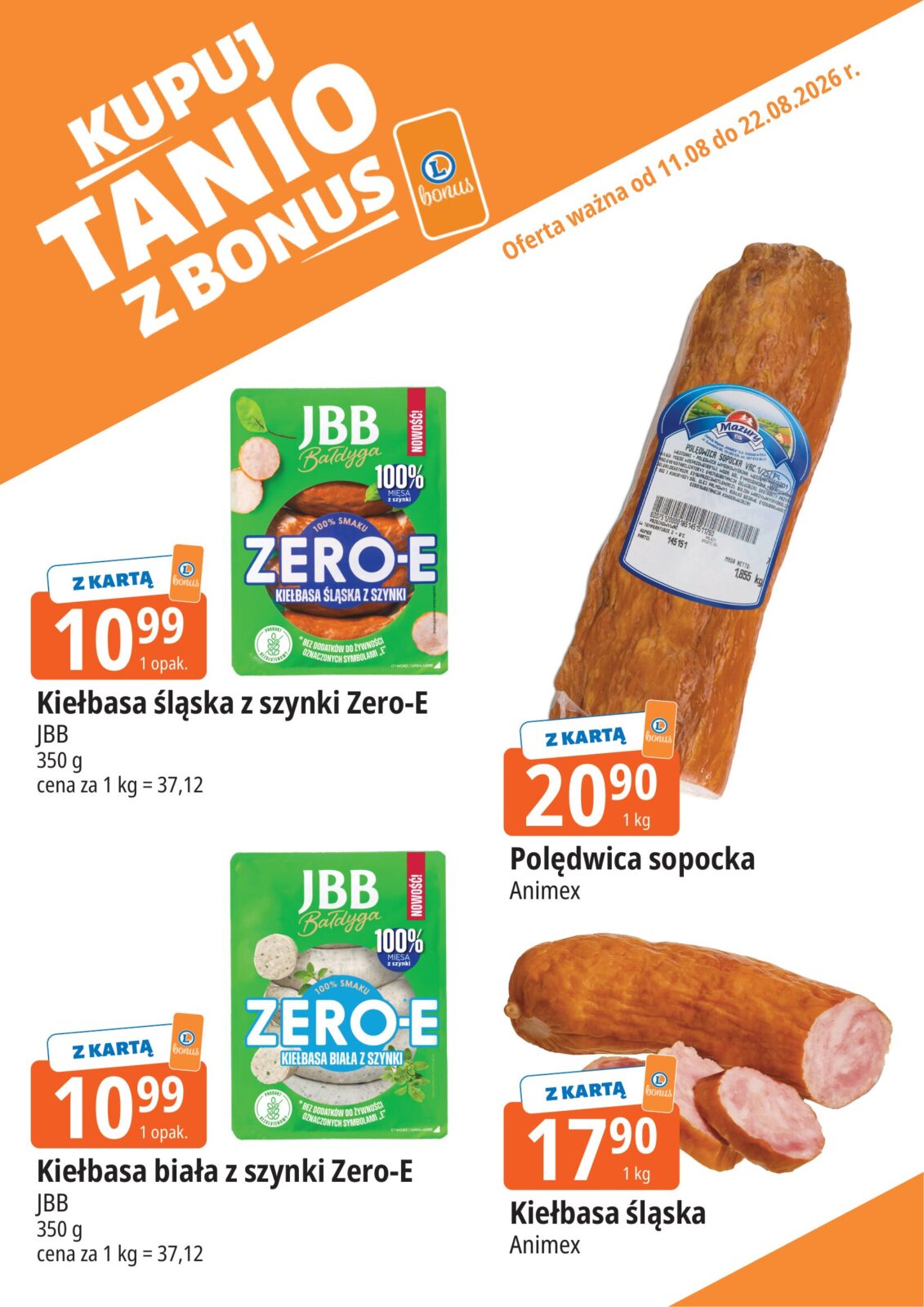 e-leclerc - Aktualna gazetka E.Leclerc - Kupuj tanio z bonus ważna od 11.08.2026 do 22.08.2026 - page: 10