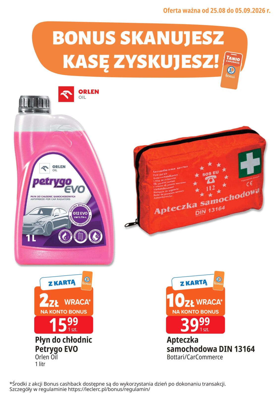 e-leclerc - Aktualna gazetka E.Leclerc - Bonus skanujesz kasę zyskujesz ważna od 25.08.2026 do 05.09.2026 - page: 7