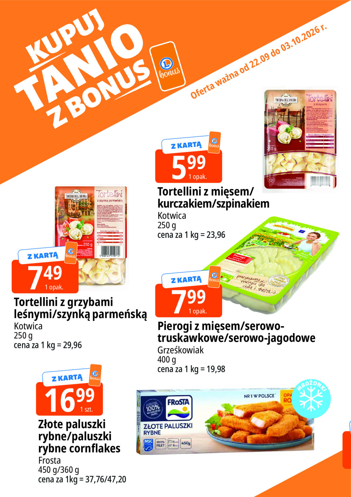 e-leclerc - Aktualna gazetka E.Leclerc - Kupuj tanio z bonus ważna od 22.09.2026 do 03.10.2026 - page: 4