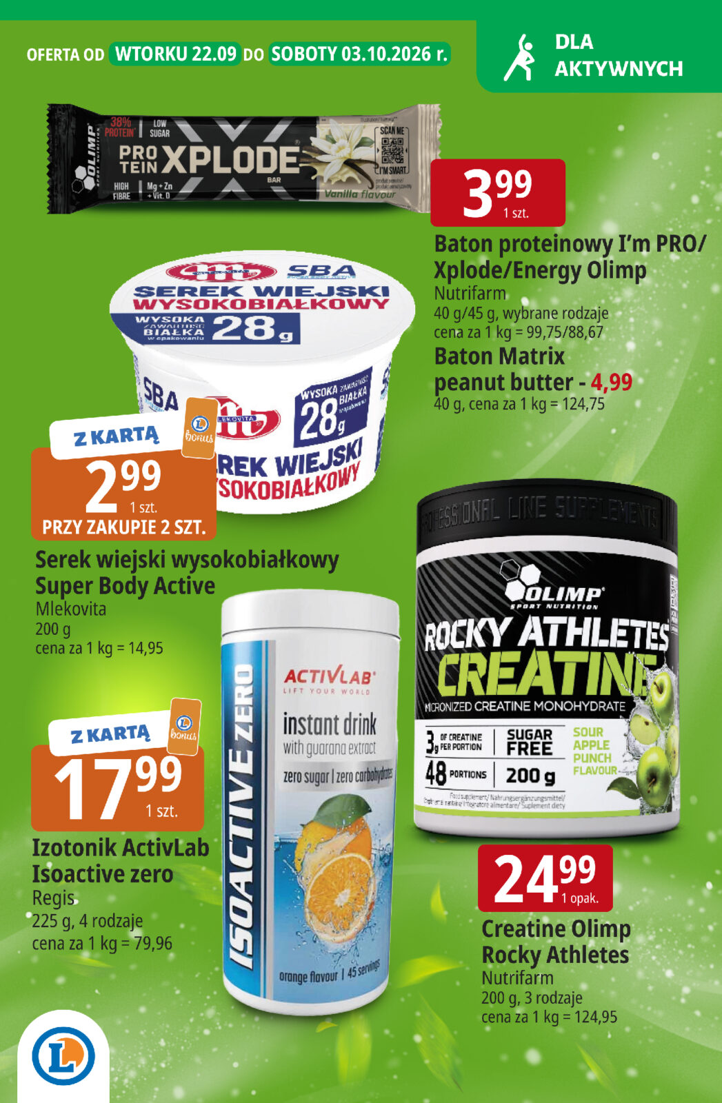 e-leclerc - Aktualna gazetka E.Leclerc - Oferta specjalna ważna od 22.09.2026 do 03.10.2026 - page: 5