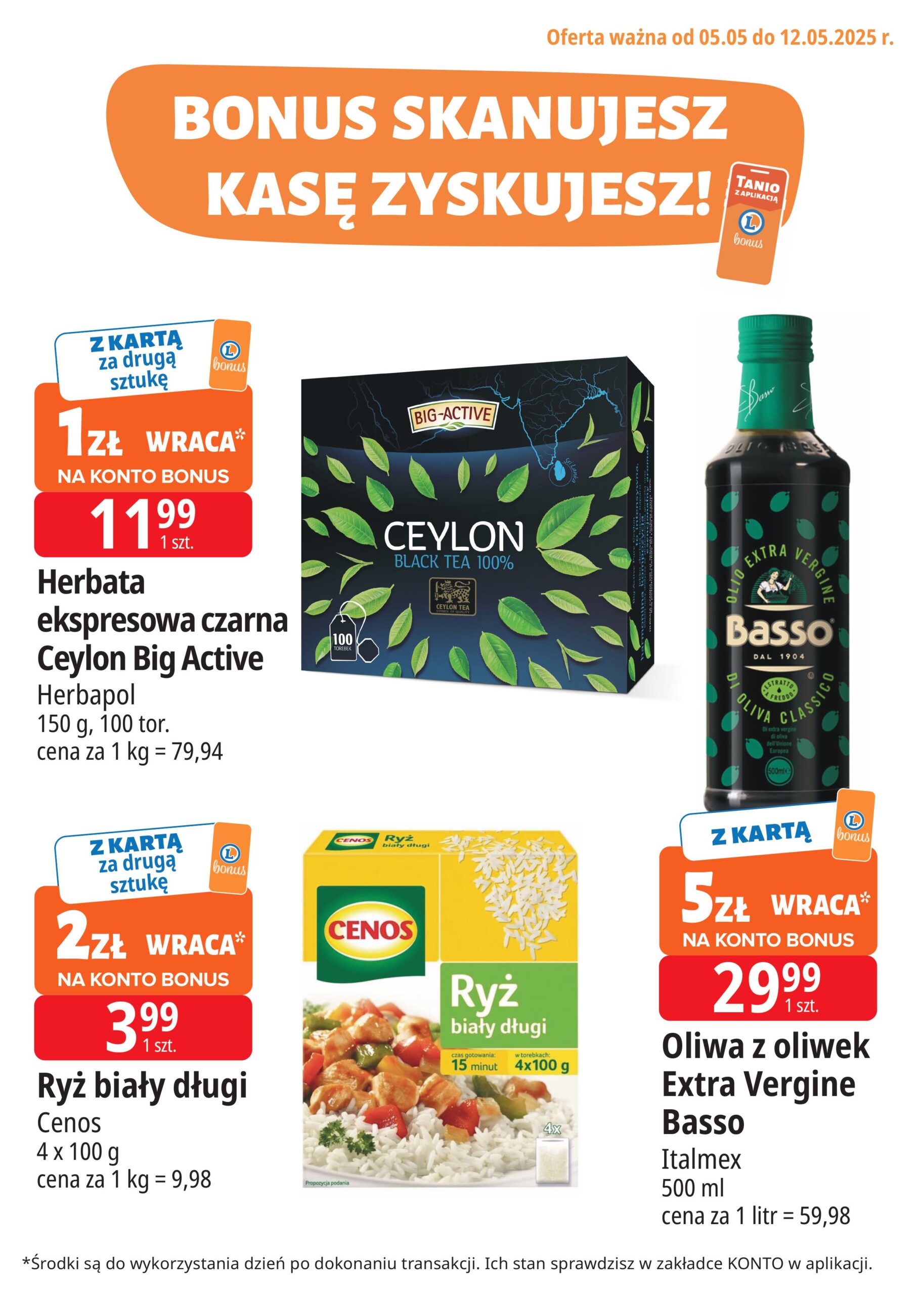 e-leclerc - E.Leclerc - Bonus skanujesz kasę zyskujesz gazetka ważna od 05.05. - 12.05. - page: 3