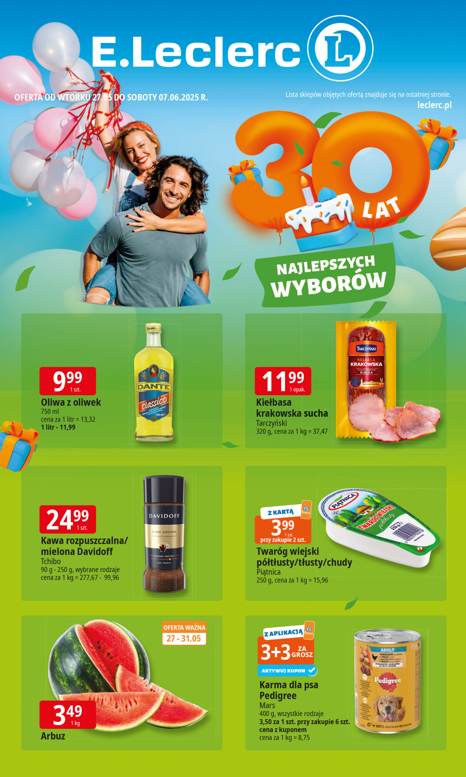 e-leclerc - E.Leclerc gazetka ważna od 27.05. - 07.06.