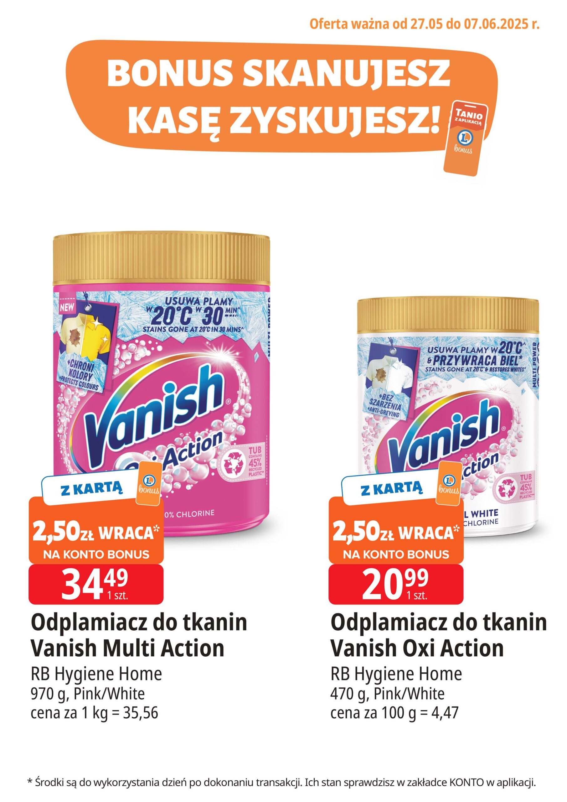 e-leclerc - E.Leclerc - Bonus skanujesz kasę zyskujesz gazetka ważna od 27.05. - 07.06. - page: 4
