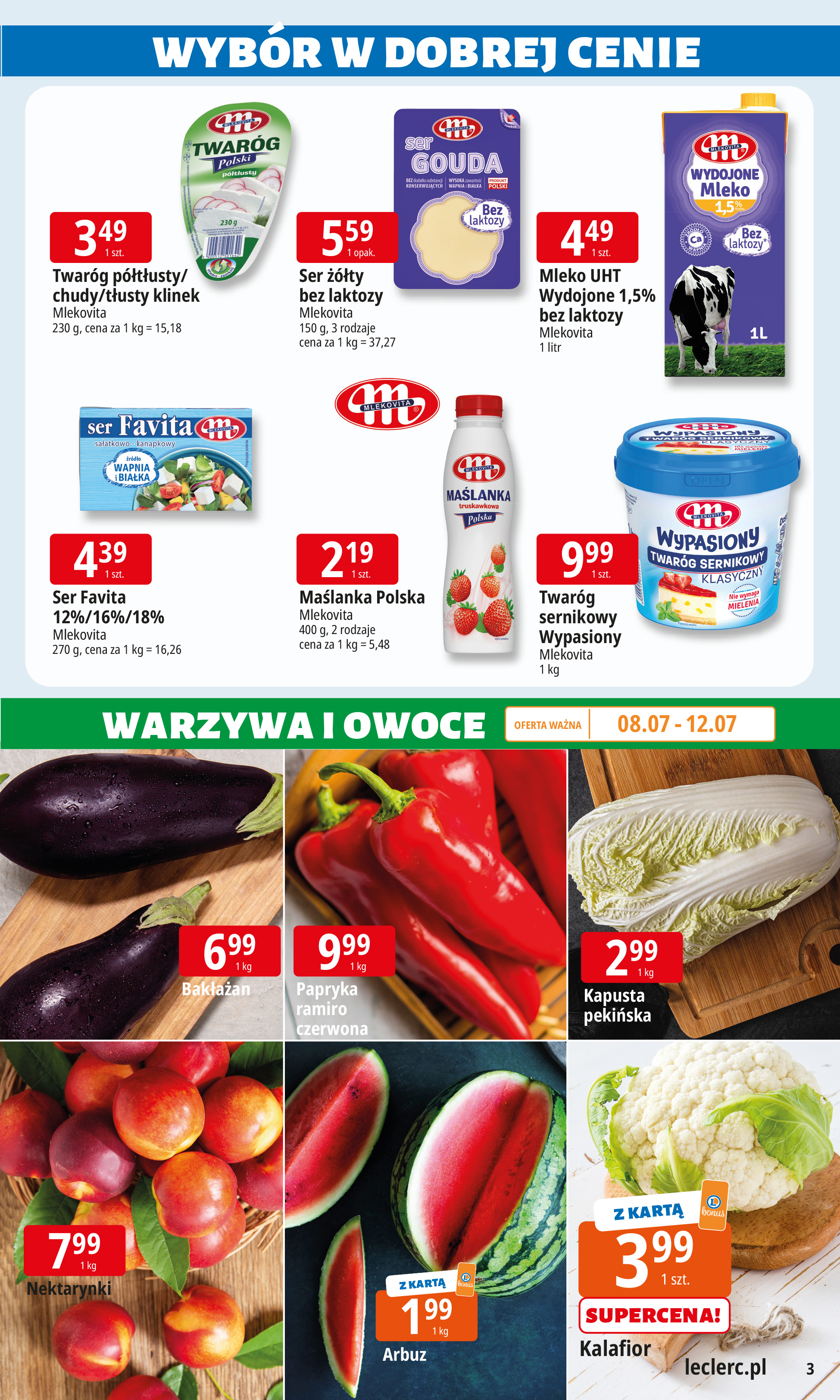 e-leclerc - Gazetka E.Leclerc ważna od 08.07. - 19.07. - page: 3