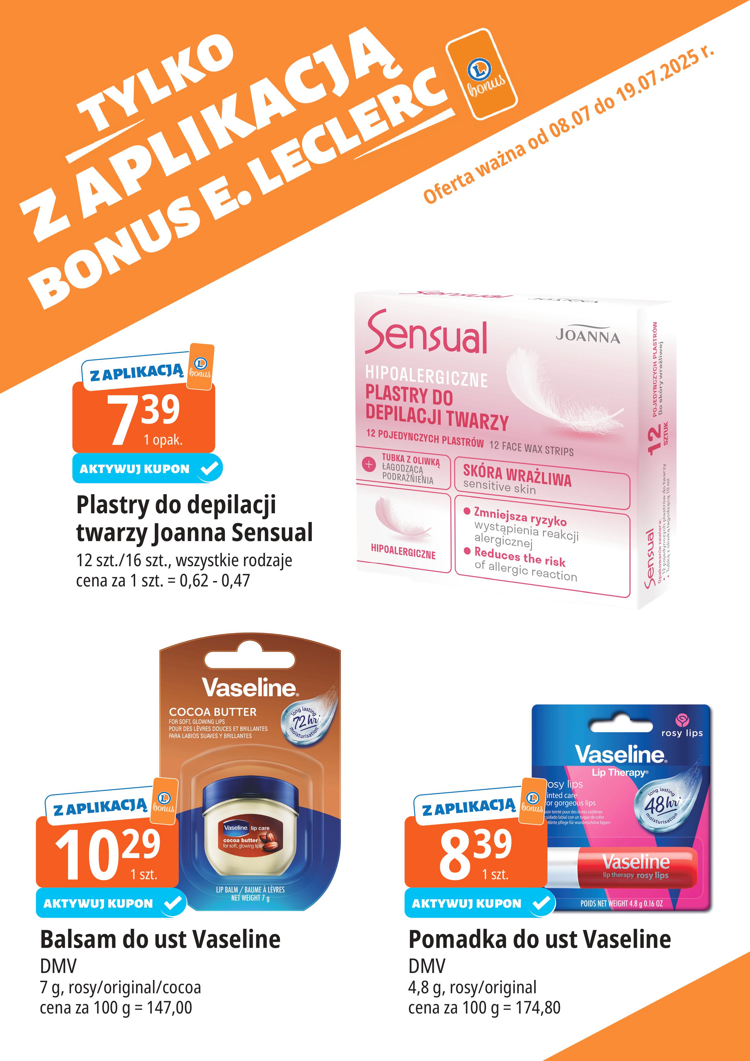 e-leclerc - Gazetka E.Leclerc - Bonus skanujesz kasę zyskujesz ważna od 08.07. - 19.07. - page: 11