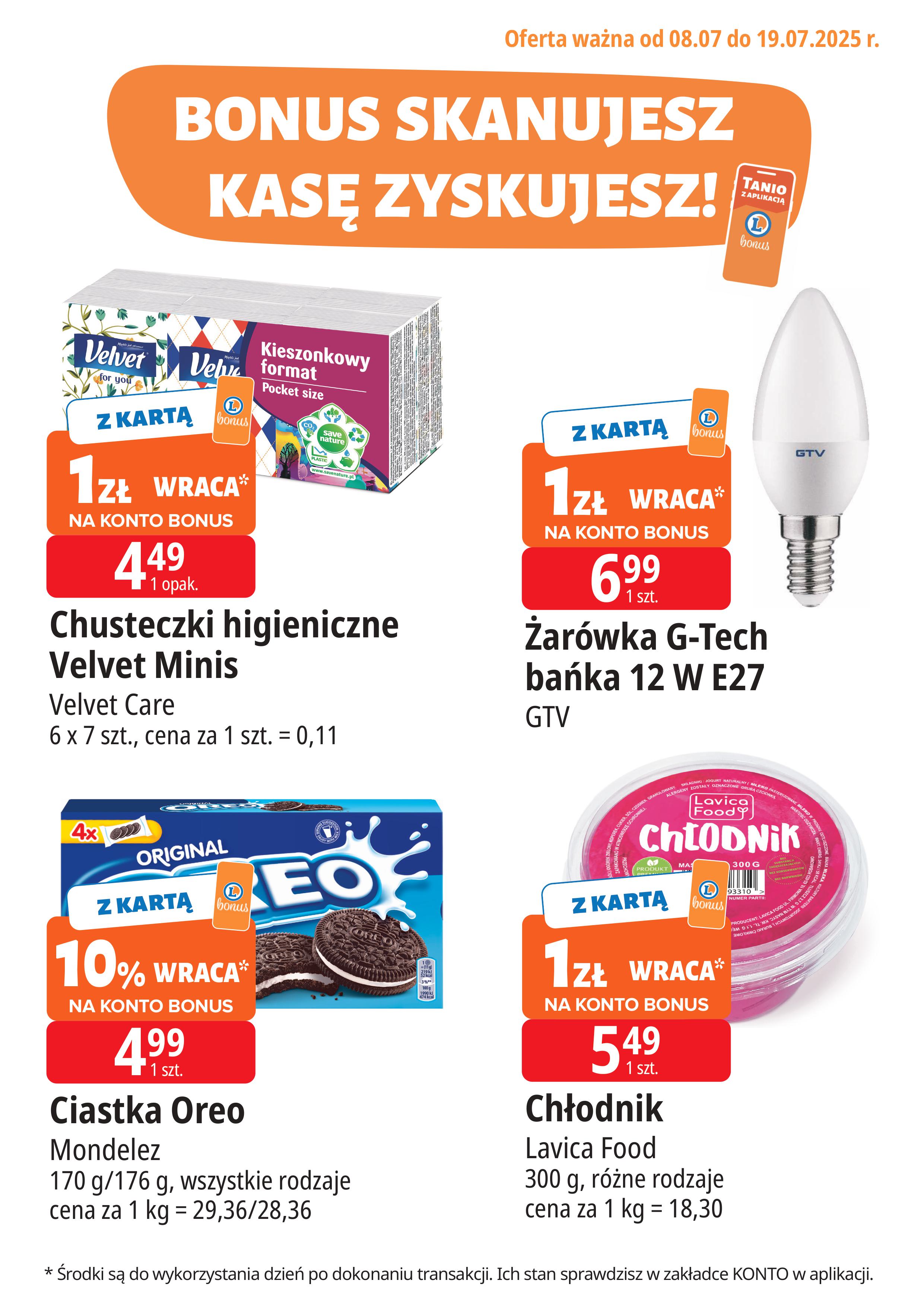 e-leclerc - Gazetka E.Leclerc - Bonus skanujesz kasę zyskujesz ważna od 08.07. - 19.07. - page: 2