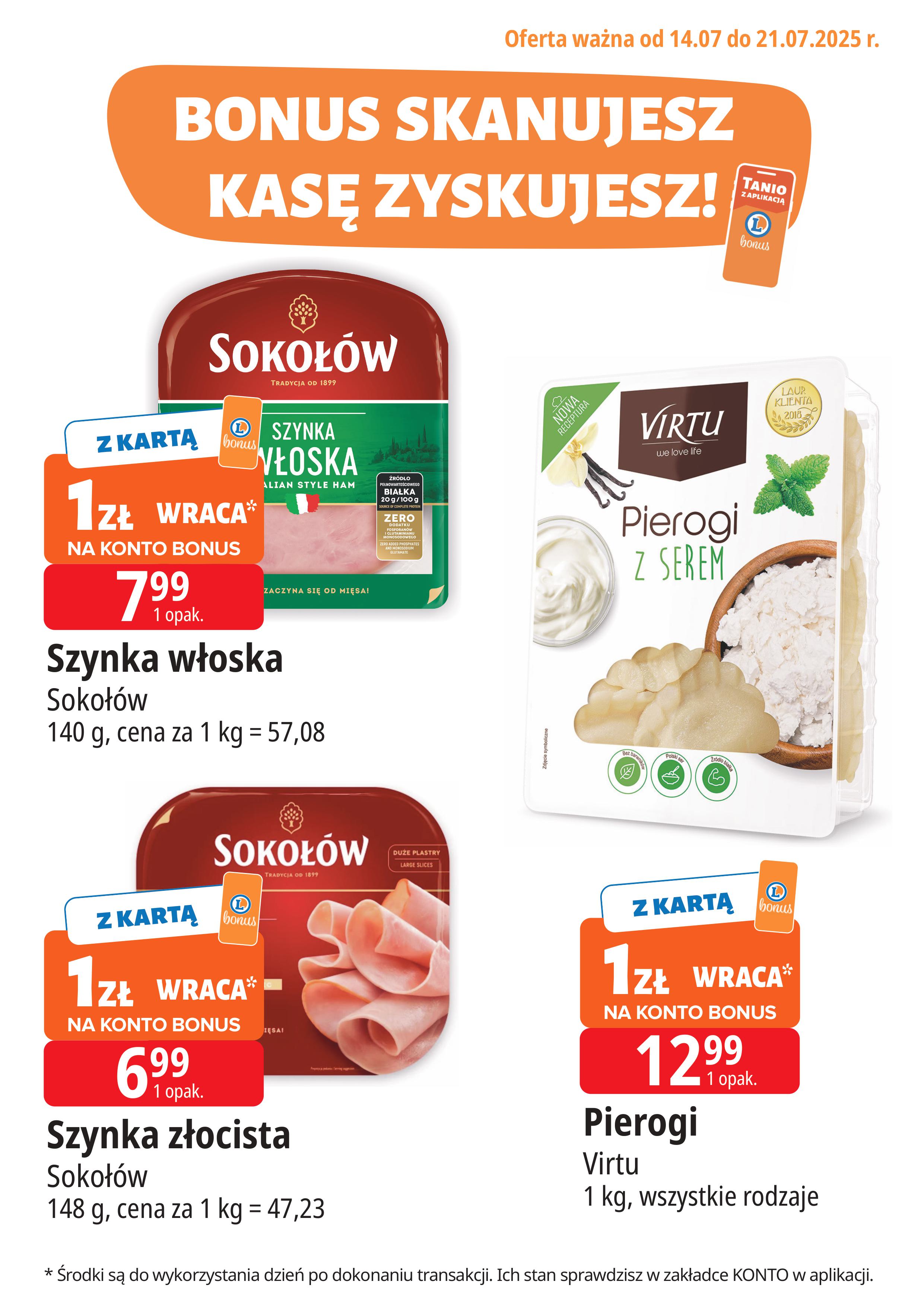 e-leclerc - Gazetka E.Leclerc - Bonus skanujesz kasę zyskujesz ważna od 14.07. - 21.07. - page: 2