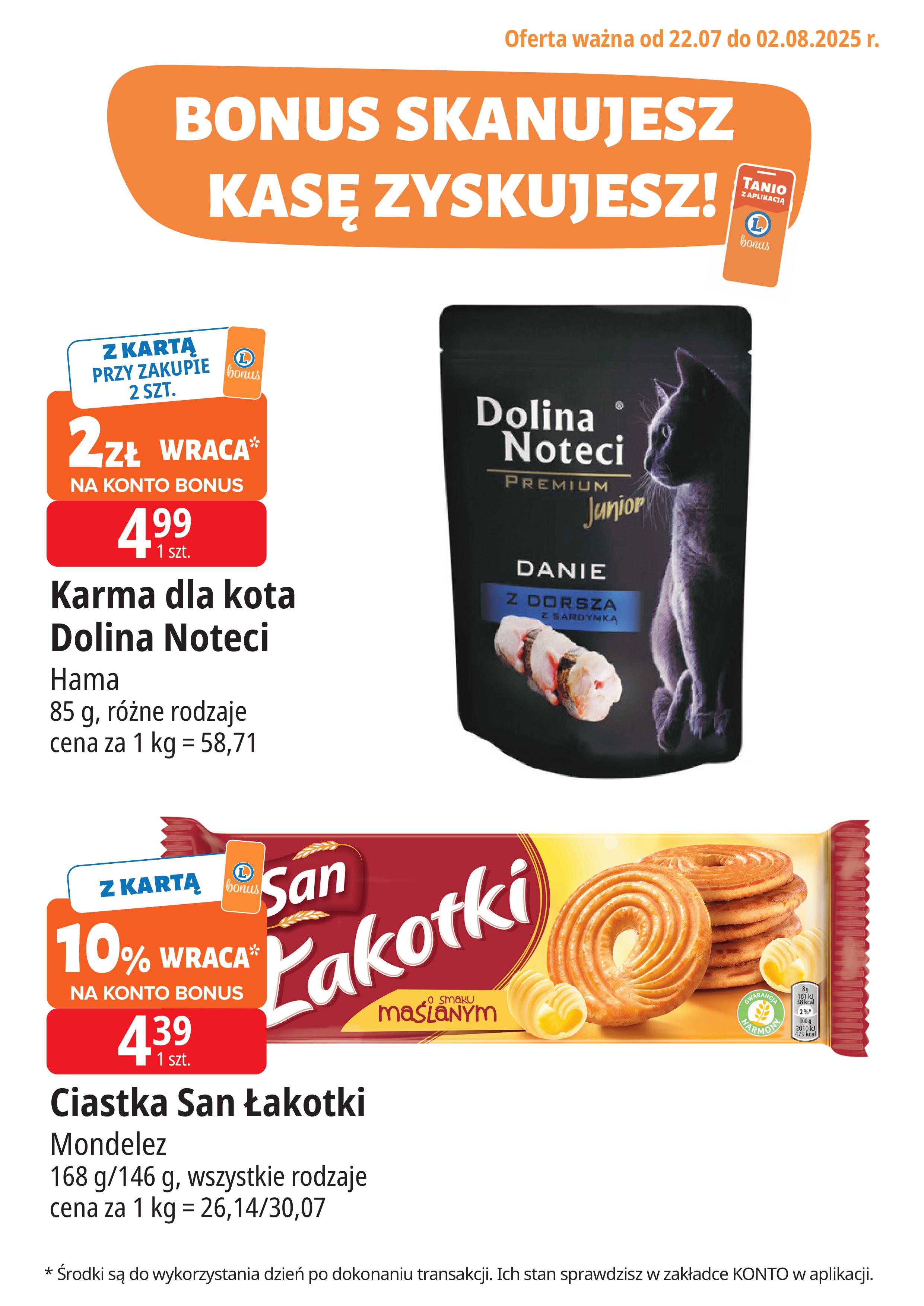 e-leclerc - Gazetka E.Leclerc - Bonus skanujesz kasę zyskujesz ważna od 22.07. - 02.08. - page: 2