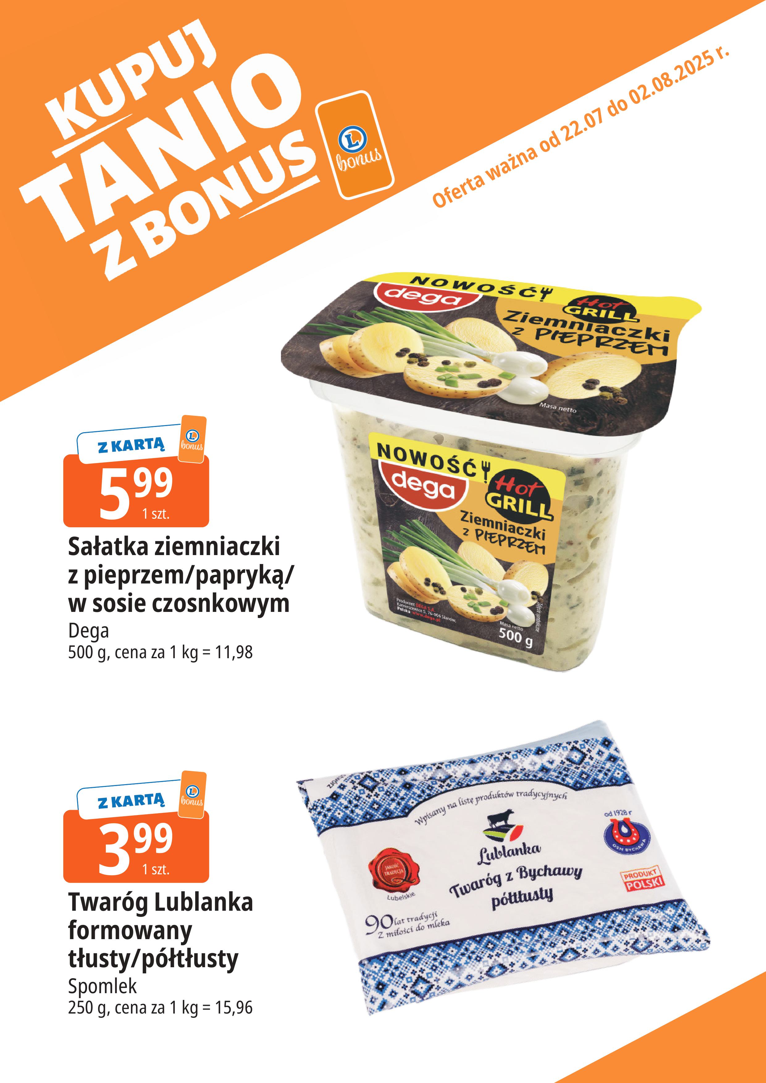 e-leclerc - Gazetka E.Leclerc - Bonus skanujesz kasę zyskujesz ważna od 22.07. - 02.08. - page: 6