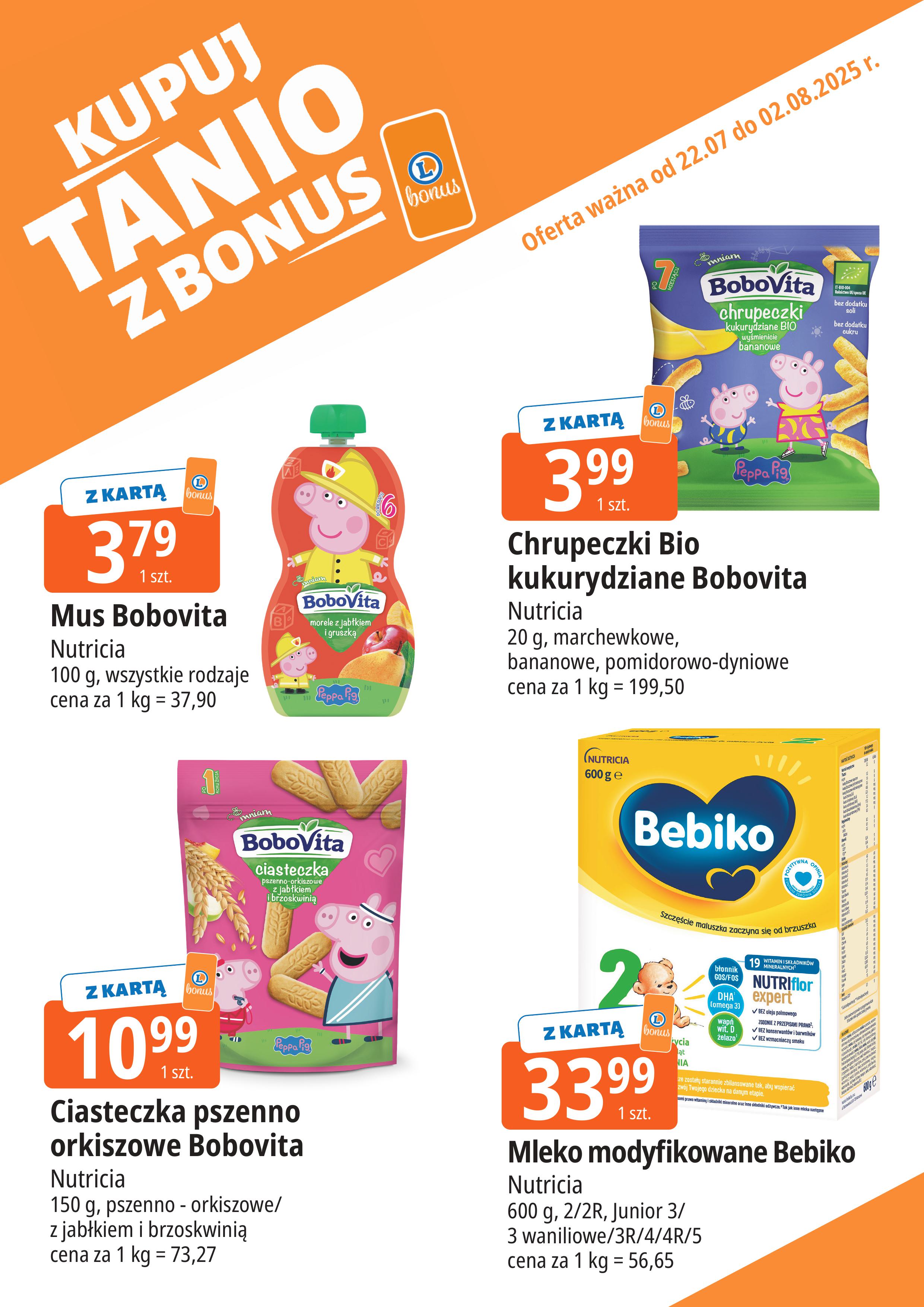 e-leclerc - Gazetka E.Leclerc - Bonus skanujesz kasę zyskujesz ważna od 22.07. - 02.08. - page: 9