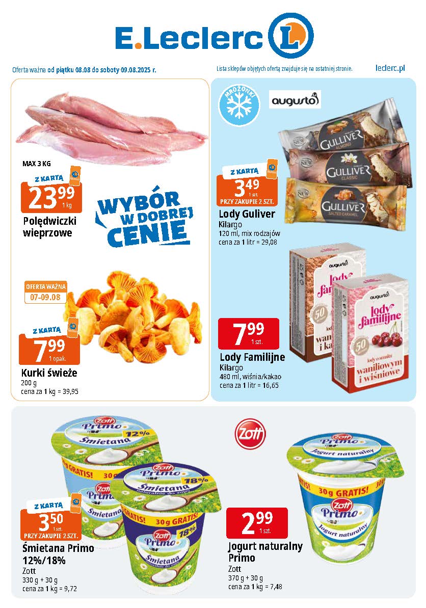 e-leclerc - Gazetka E.Leclerc - Wybór w dobrej cenie - ważna od 08.08. do 09.08. - page: 2