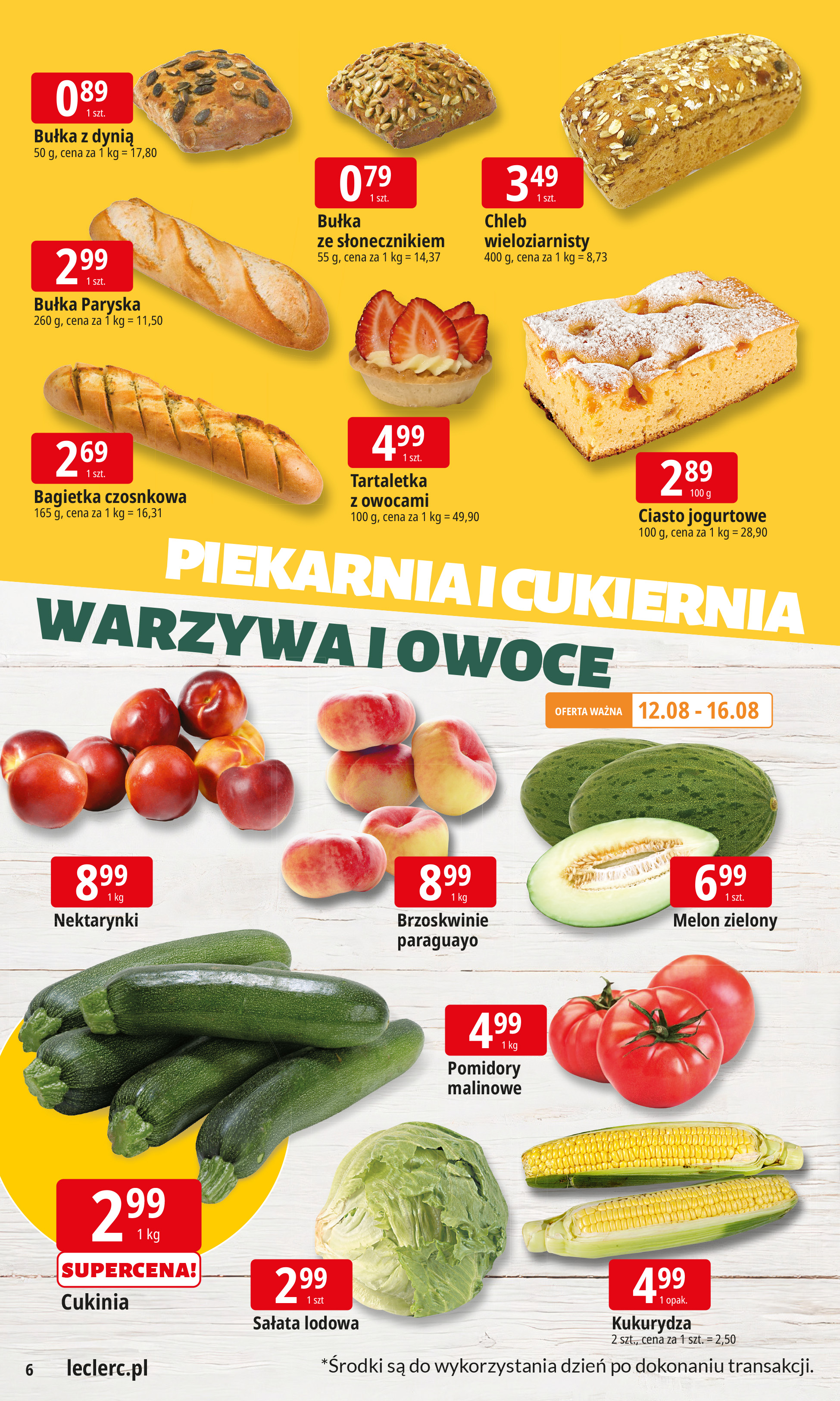 e-leclerc - Gazetka E.Leclerc - ważna od 11.08. do 18.08. - page: 6