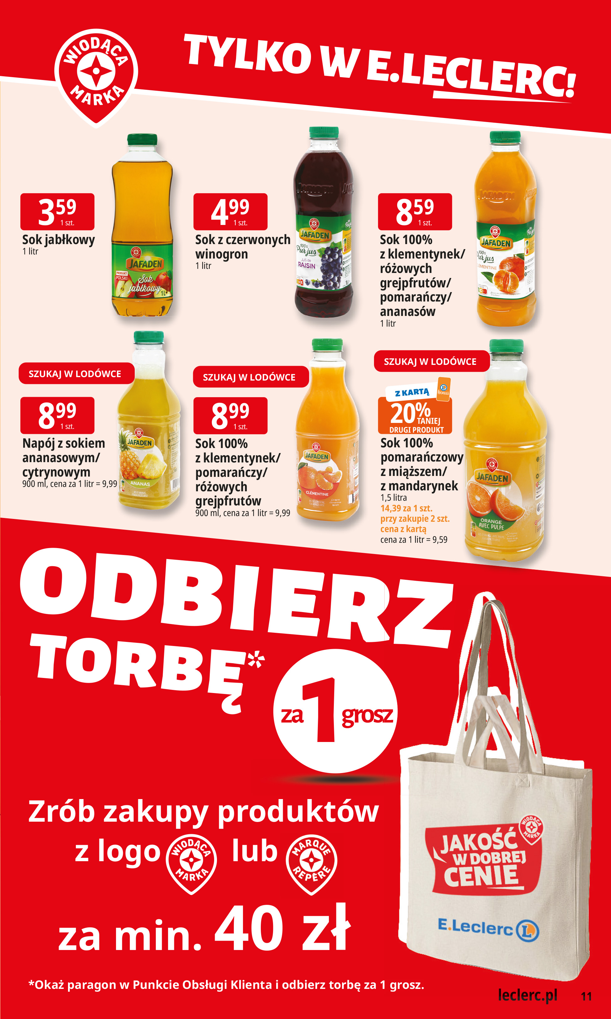 e-leclerc - Gazetka E.Leclerc - ważna od 11.08. do 18.08. - page: 11