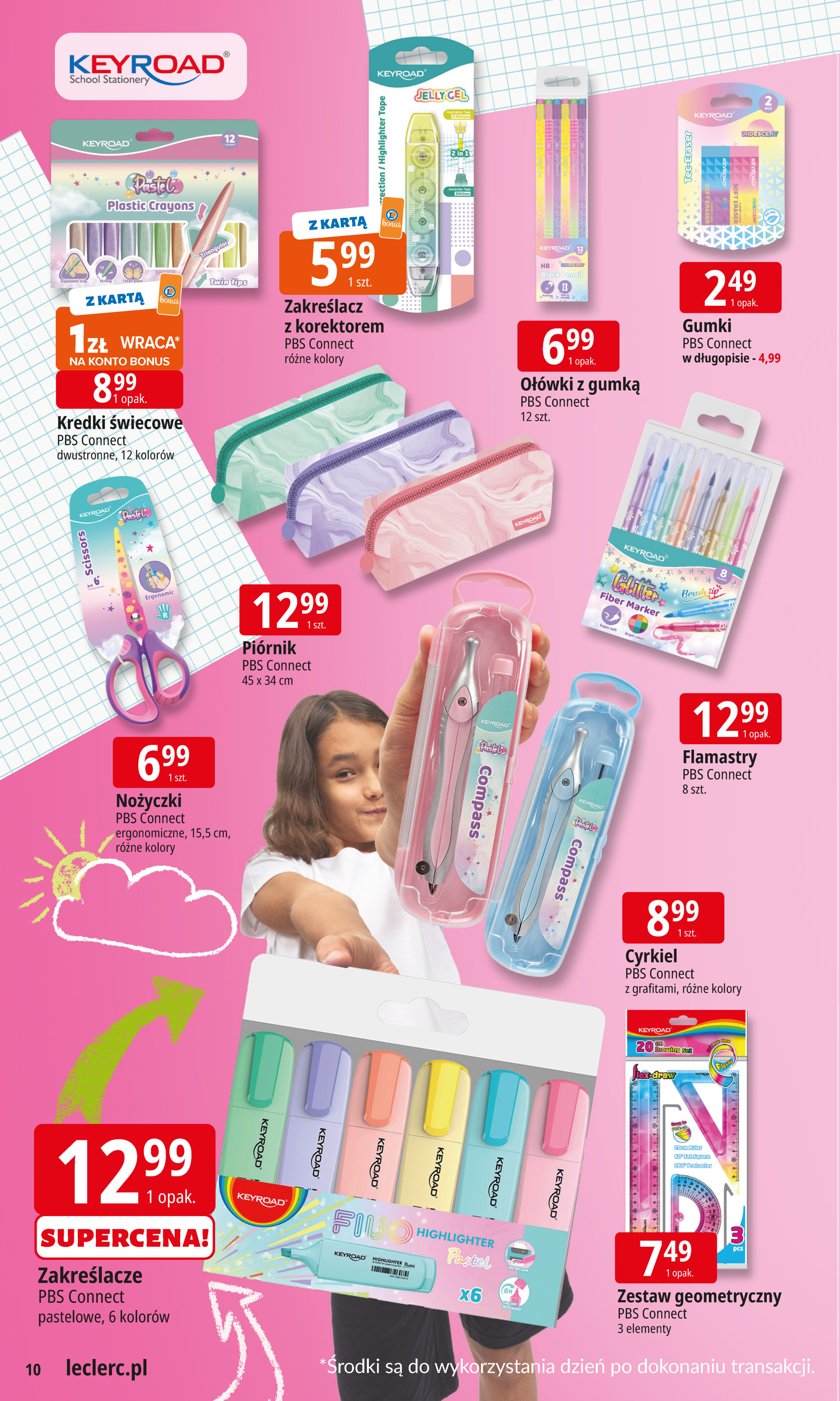 e-leclerc - Gazetka E.Leclerc - Szkoła z klasą! - ważna od 12.08. do 31.08. - page: 10