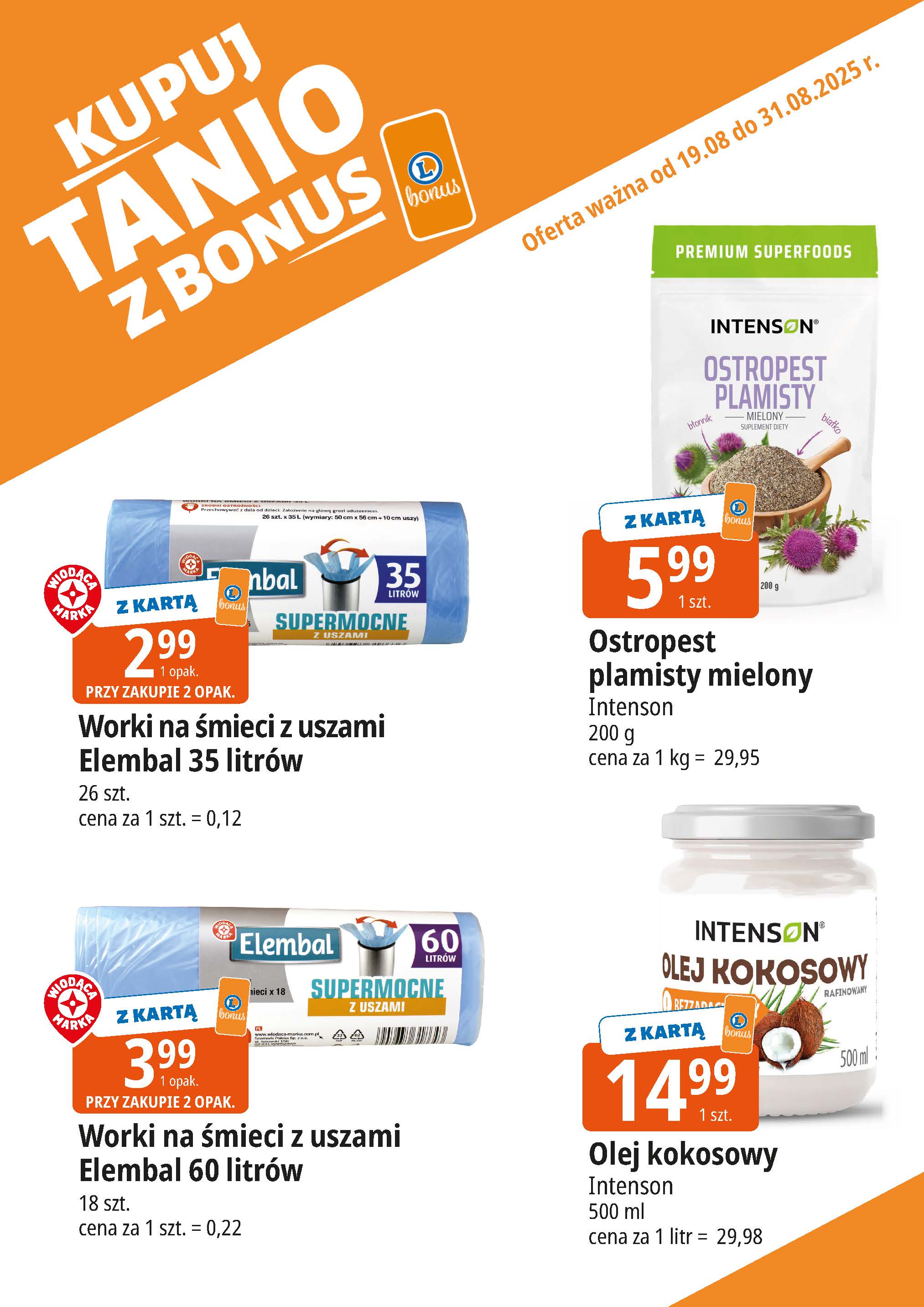 e-leclerc - Gazetka E.Leclerc - Bonus skanujesz kasę zyskujesz - ważna od 19.08. do 31.08. - page: 11